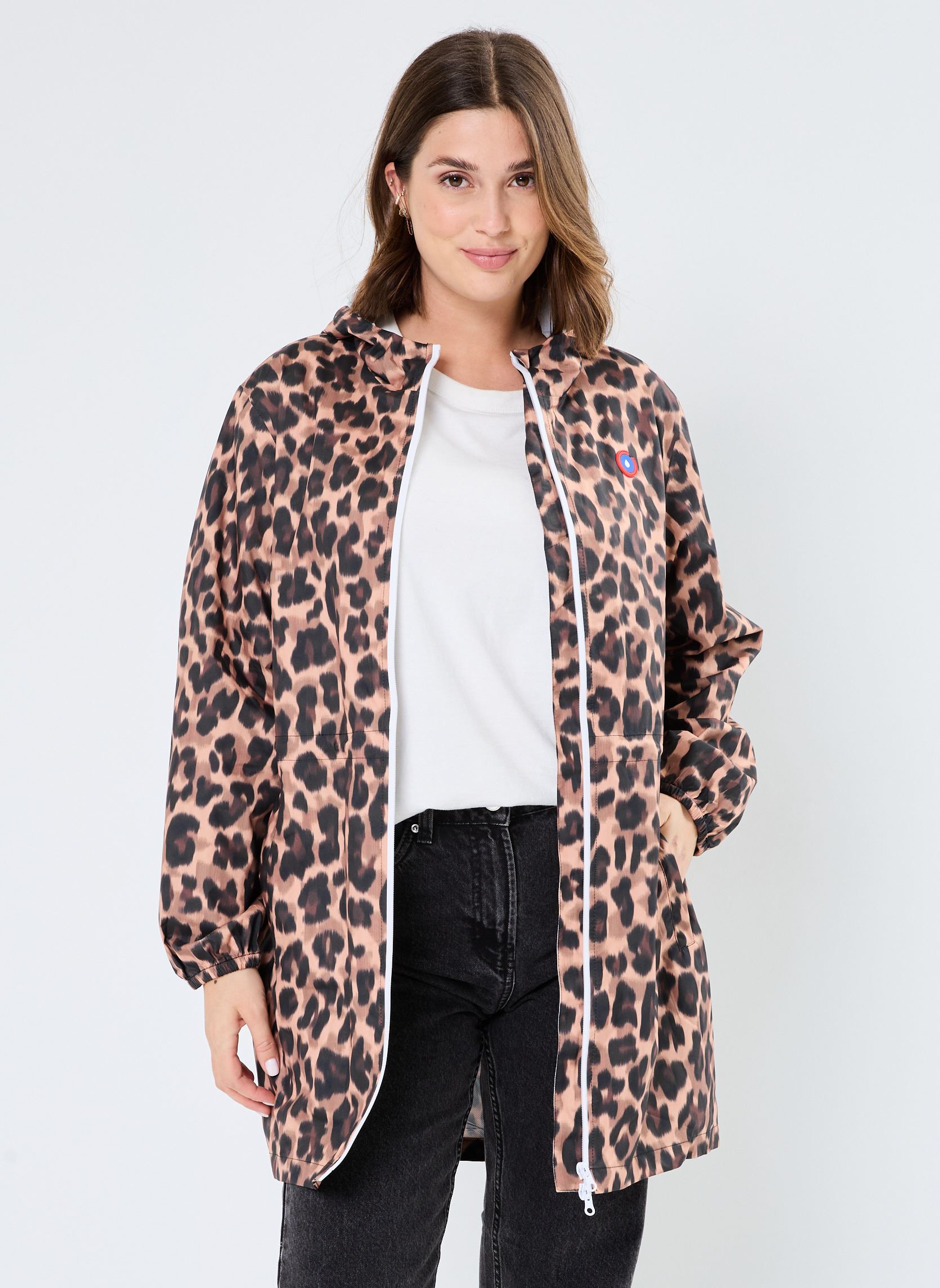 Regenjacken Amelot print braun FLOTTE Regenjacken Amelot print braun New Leopard