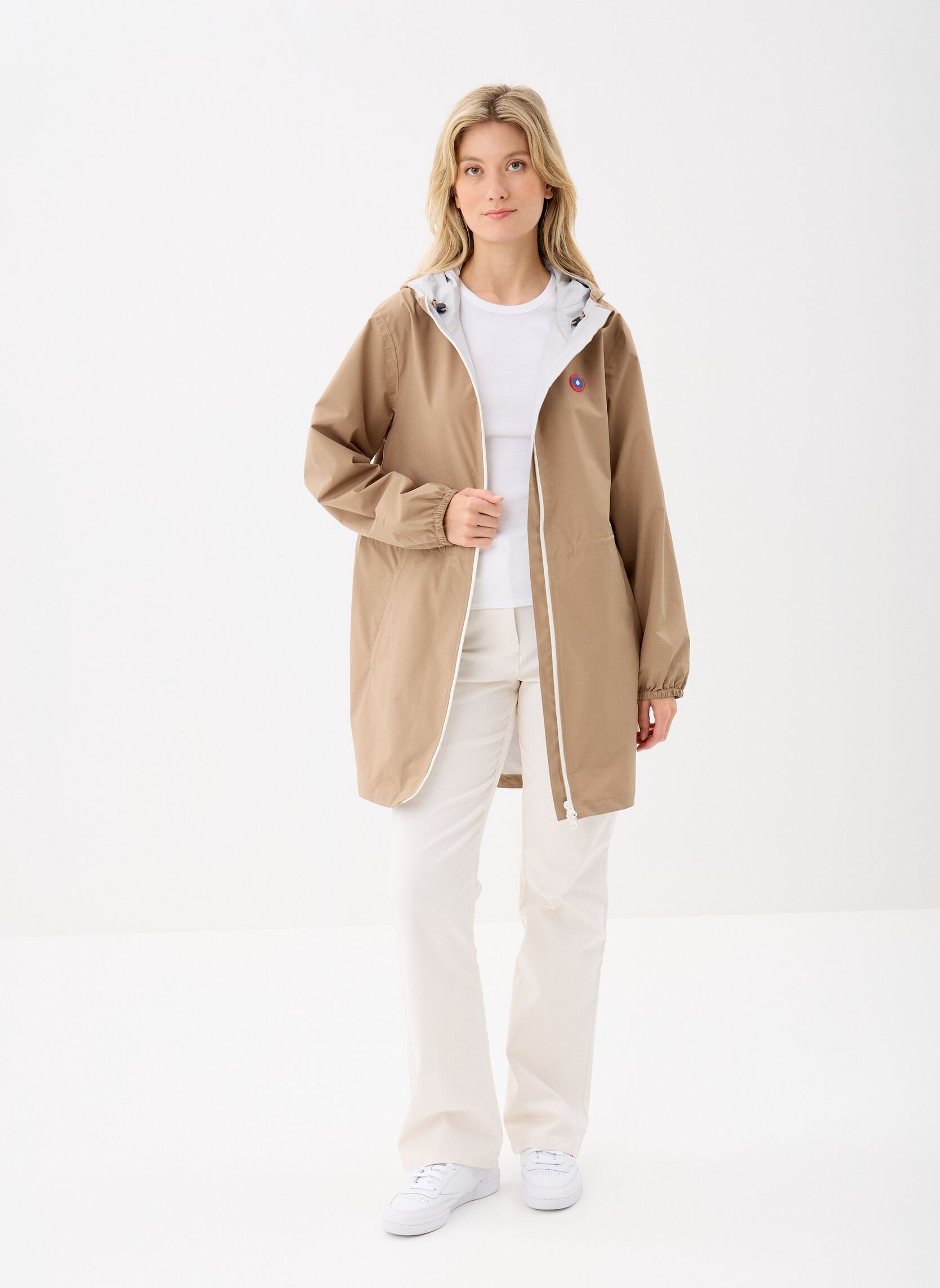 Vestes imperméable Amelot classique - Unisexe marron FLOTTE Vestes imperméable Amelot classique - Unisexe marron Sahara