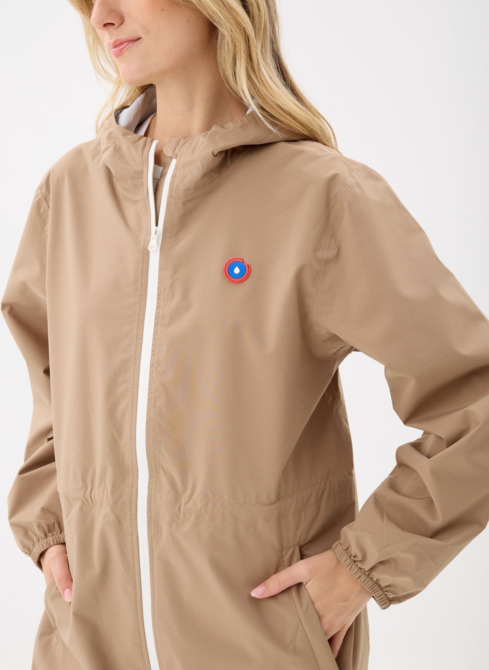 Vestes imperméable Amelot classique - Unisexe marron FLOTTE Vestes imperméable Amelot classique - Unisexe marron Sahara