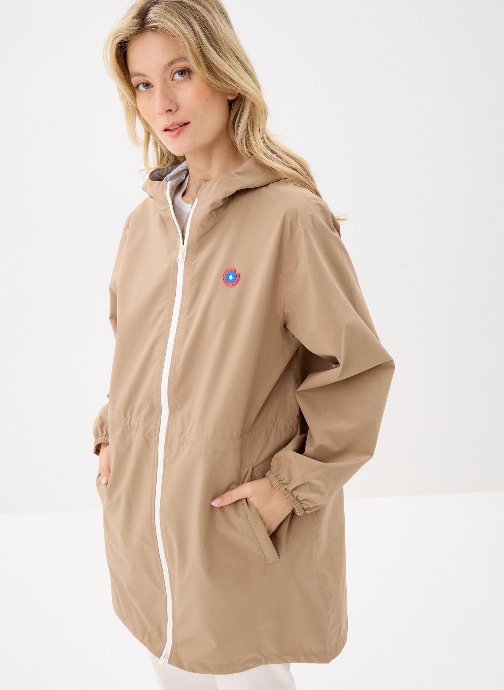 Vestes imperméable Amelot classique - Unisexe marron FLOTTE Vestes imperméable Amelot classique - Unisexe marron Sahara