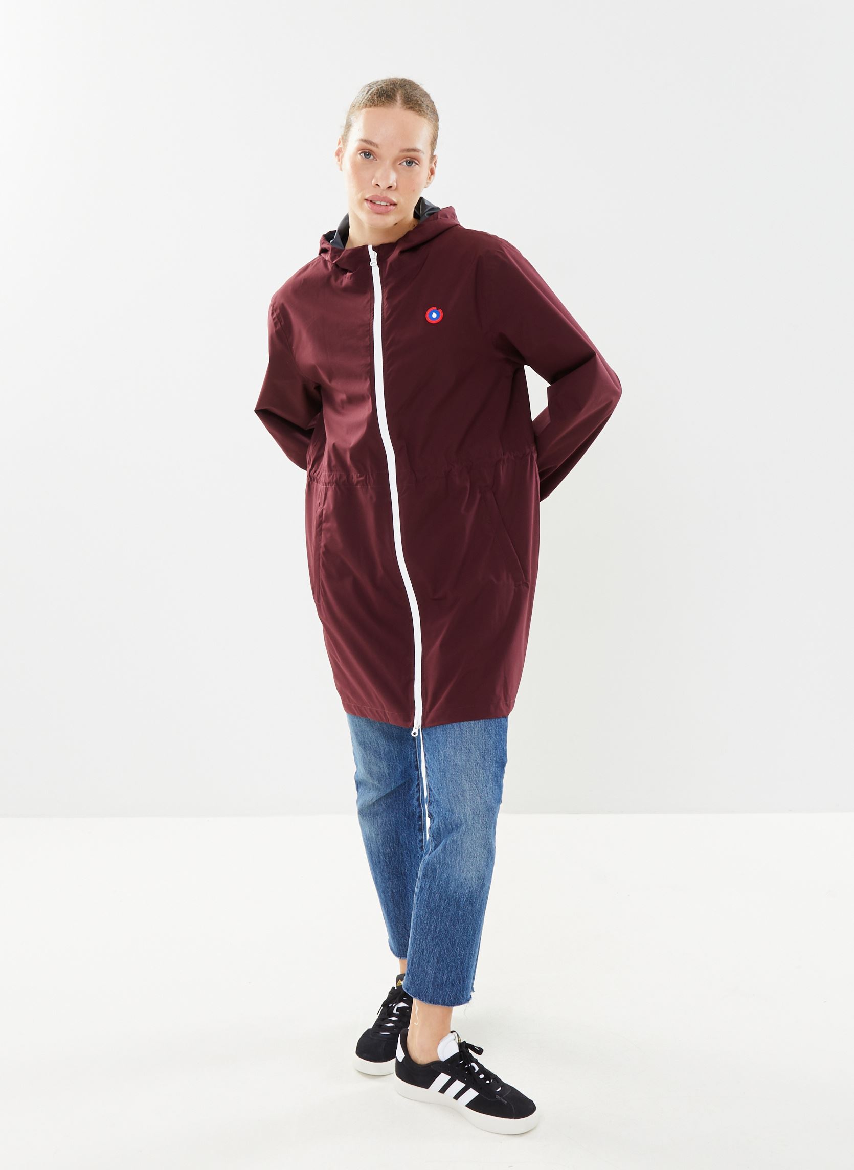 Vestes imperméable Amelot classique - Unisexe femme violet FLOTTE Vestes imperméable Amelot classique - Unisexe femme violet PRUNE