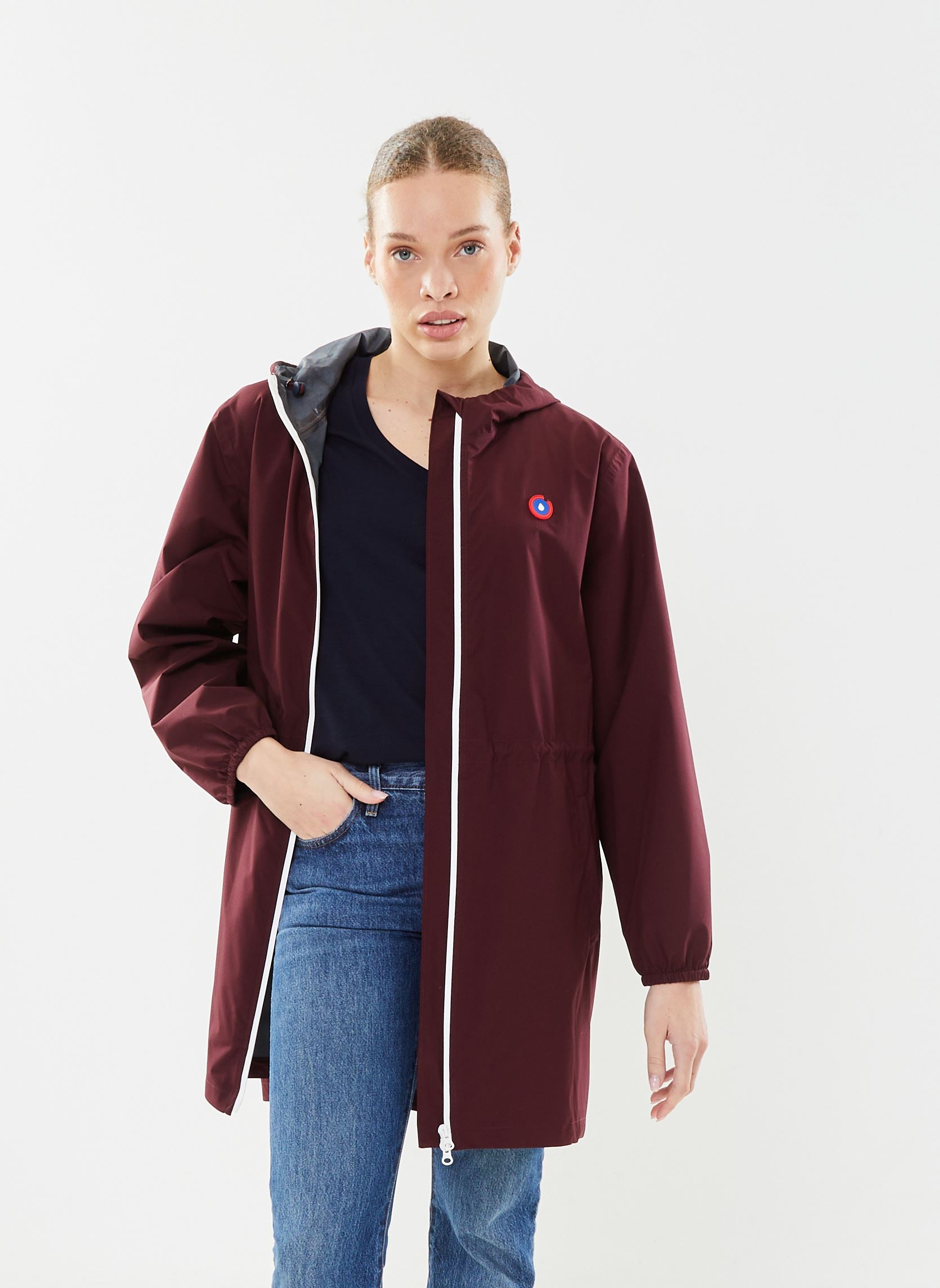 Vestes imperméable Amelot classique - Unisexe femme violet FLOTTE Vestes imperméable Amelot classique - Unisexe femme violet PRUNE