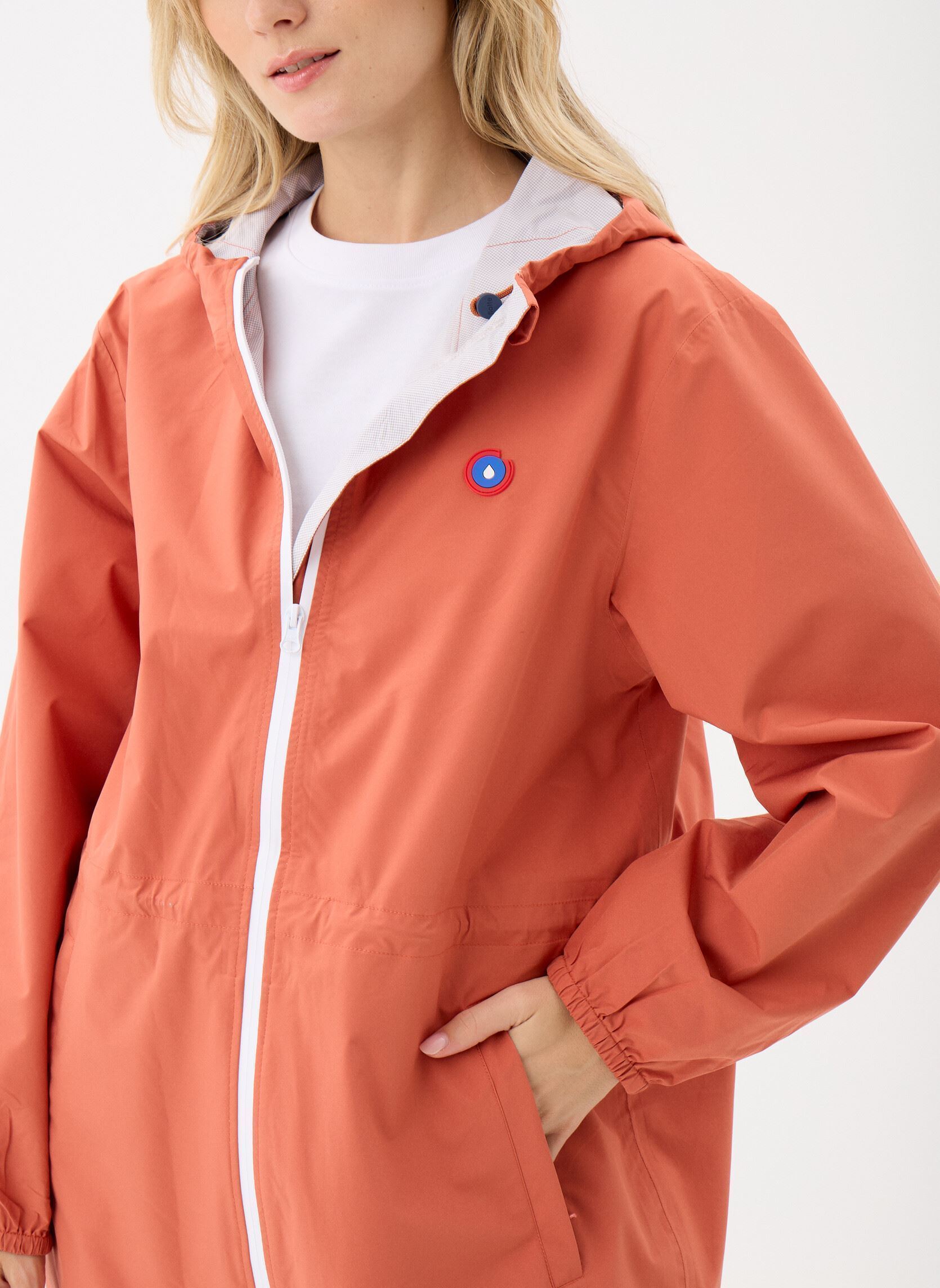 Vestes imperméable Amelot classique - Unisexe femme orange FLOTTE Vestes imperméable Amelot classique - Unisexe femme orange Ginger