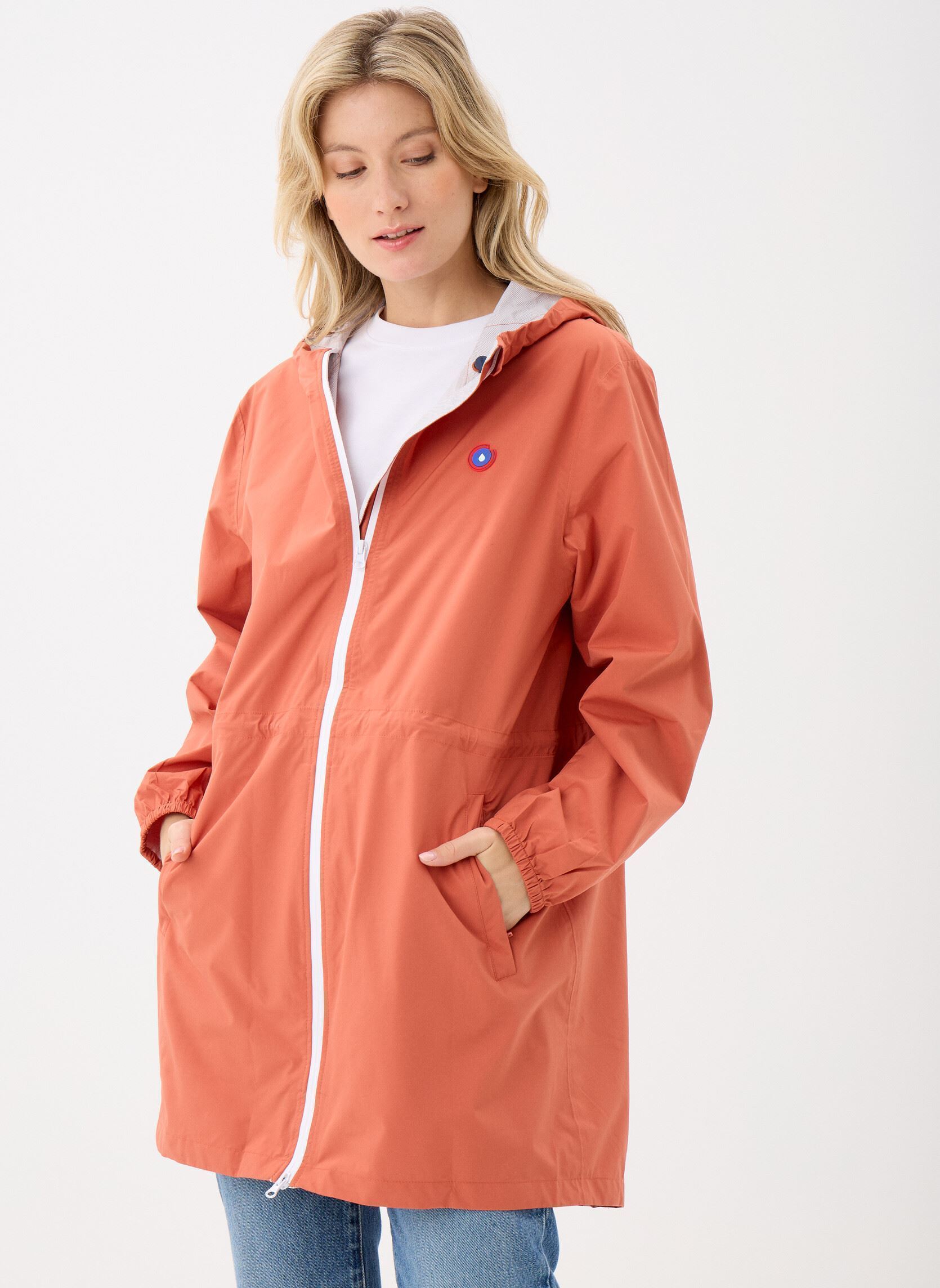 Vestes imperméable Amelot classique - Unisexe femme orange FLOTTE Vestes imperméable Amelot classique - Unisexe femme orange Ginger