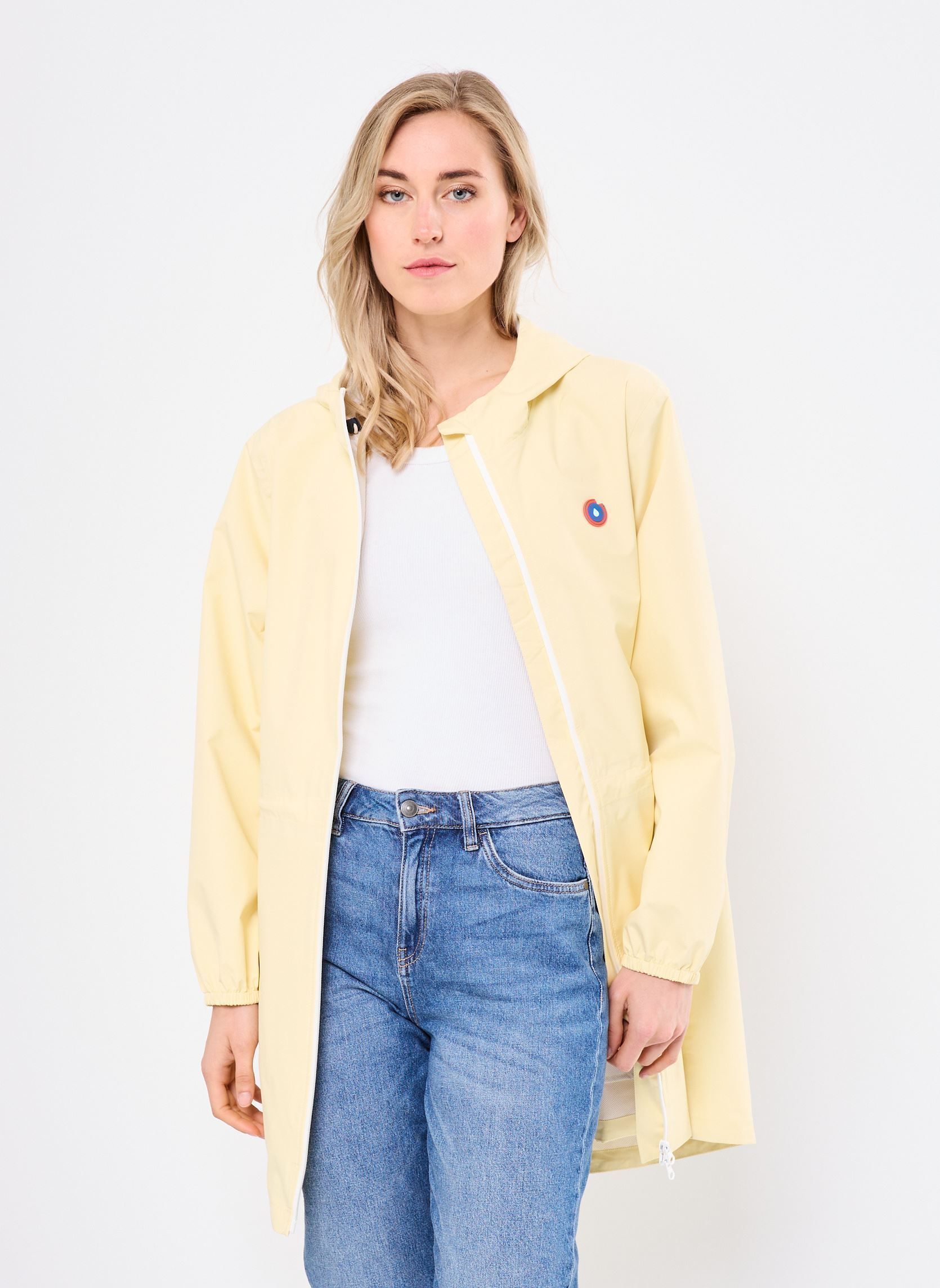 Vestes imperméable Amelot classique - Unisexe femme jaune FLOTTE Vestes imperméable Amelot classique - Unisexe femme jaune Butter