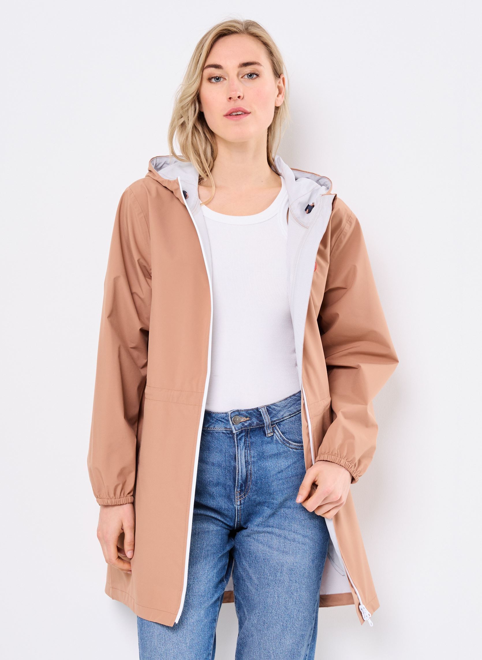 Vestes imperméable Amelot classique - Unisexe femme marron FLOTTE Vestes imperméable Amelot classique - Unisexe femme marron Cannelle
