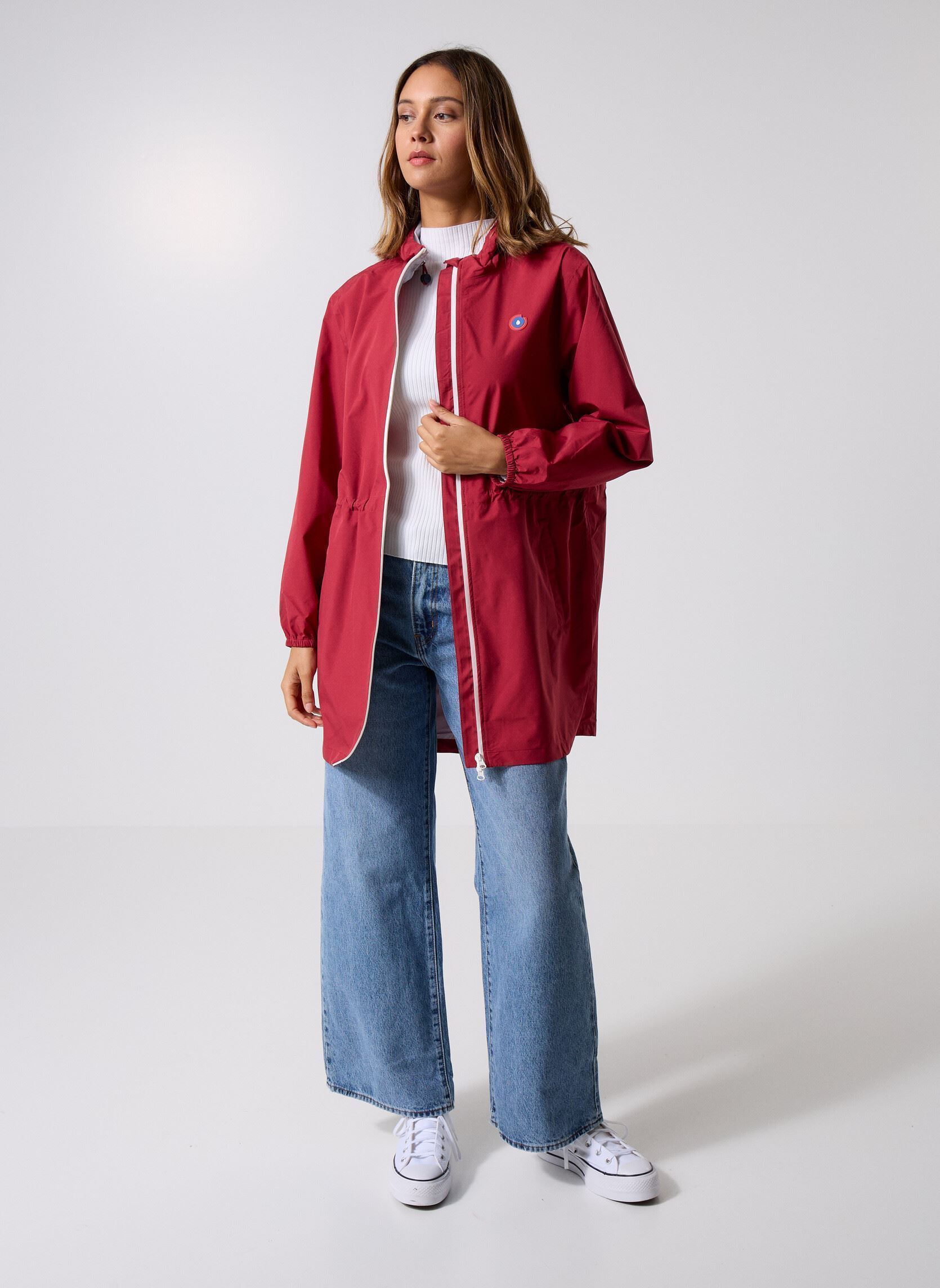 Regenjacken Amelot classique - Unisexe rot FLOTTE Regenjacken Amelot classique - Unisexe rot Cerise