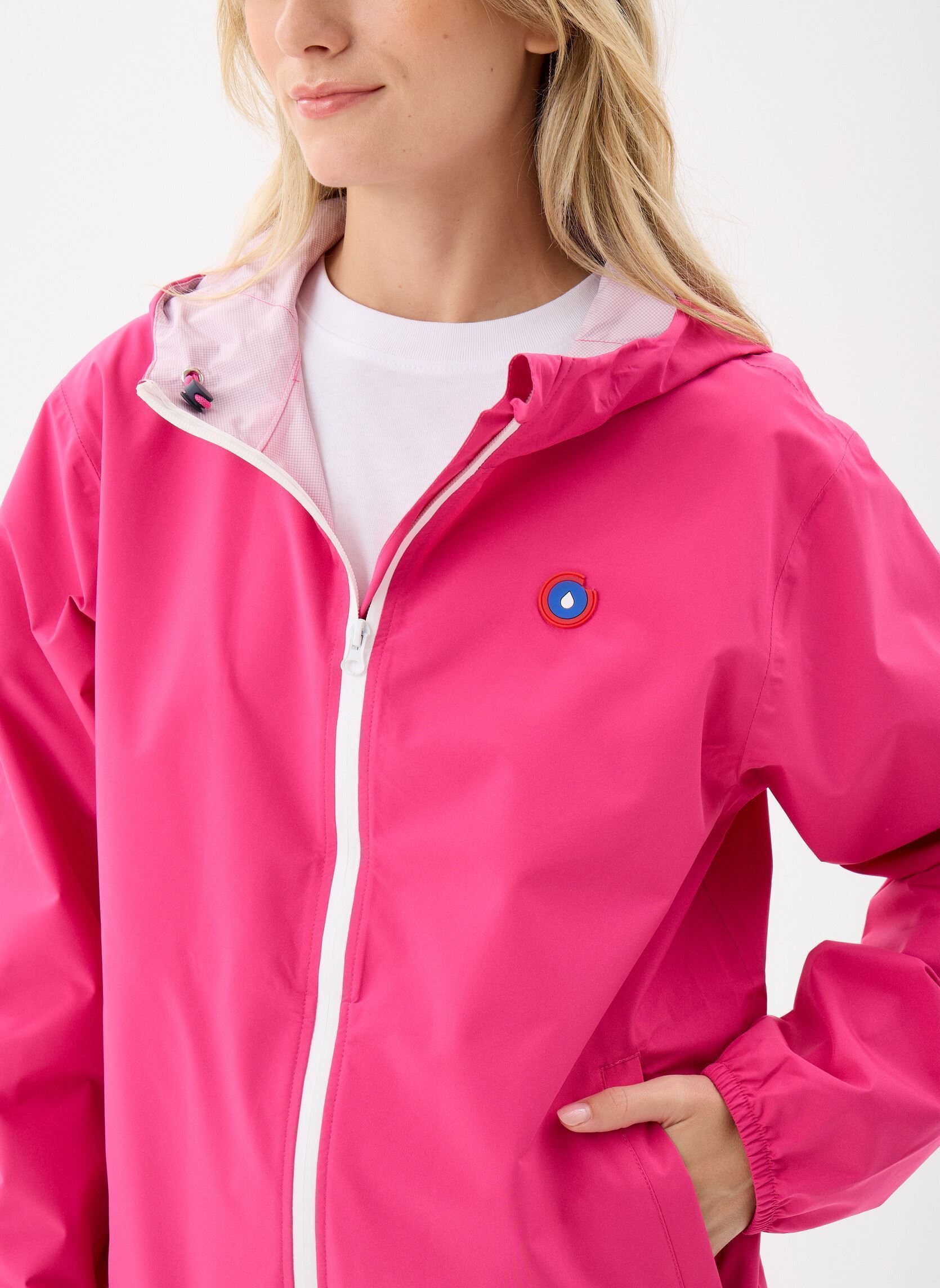 Vestes imperméable Passy classique - Unisexe femme rose FLOTTE Vestes imperméable Passy classique - Unisexe femme rose FUSCHIA