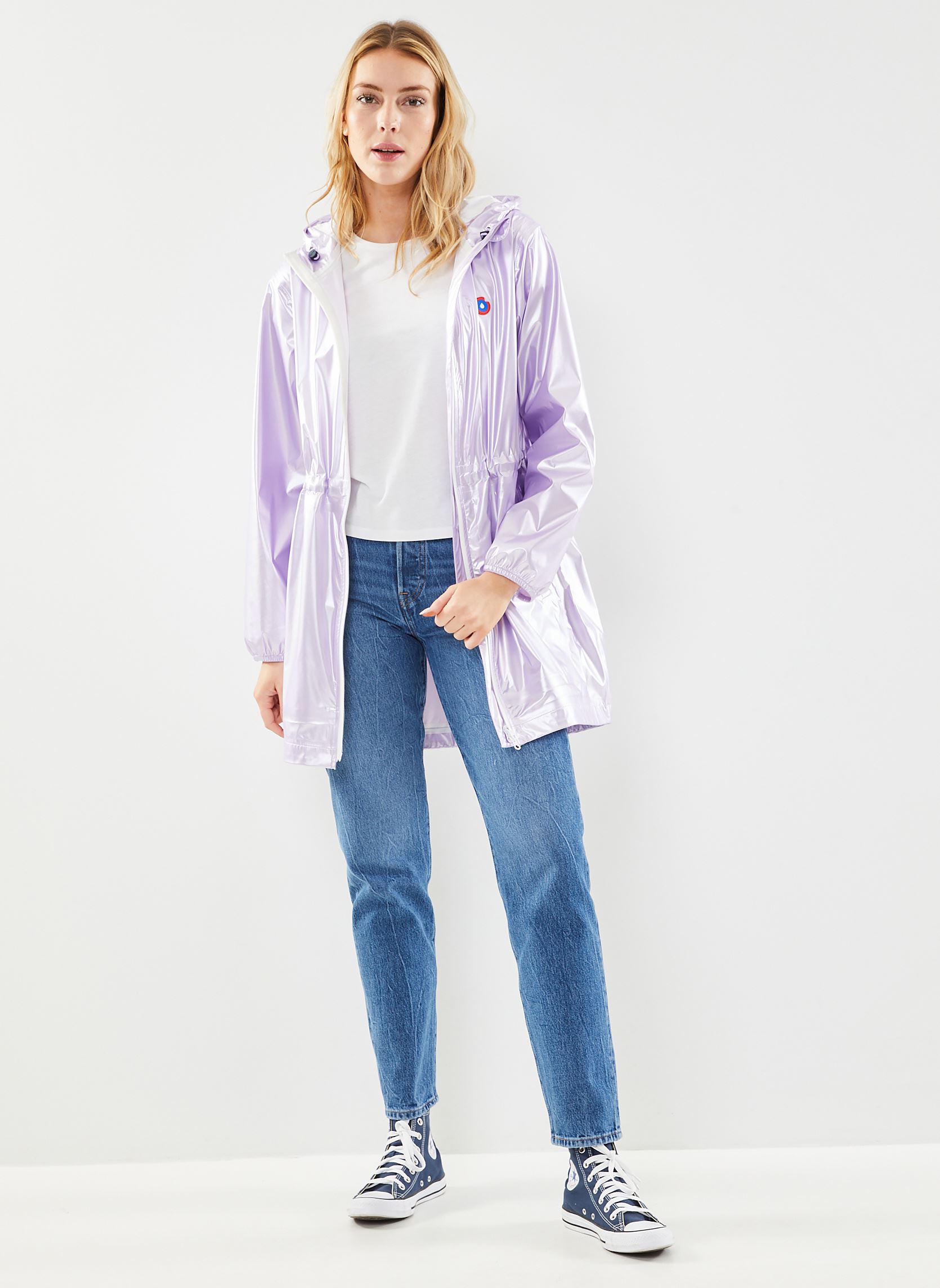 Regenjacken Versailles damen silber FLOTTE Regenjacken Versailles damen silber Lilas