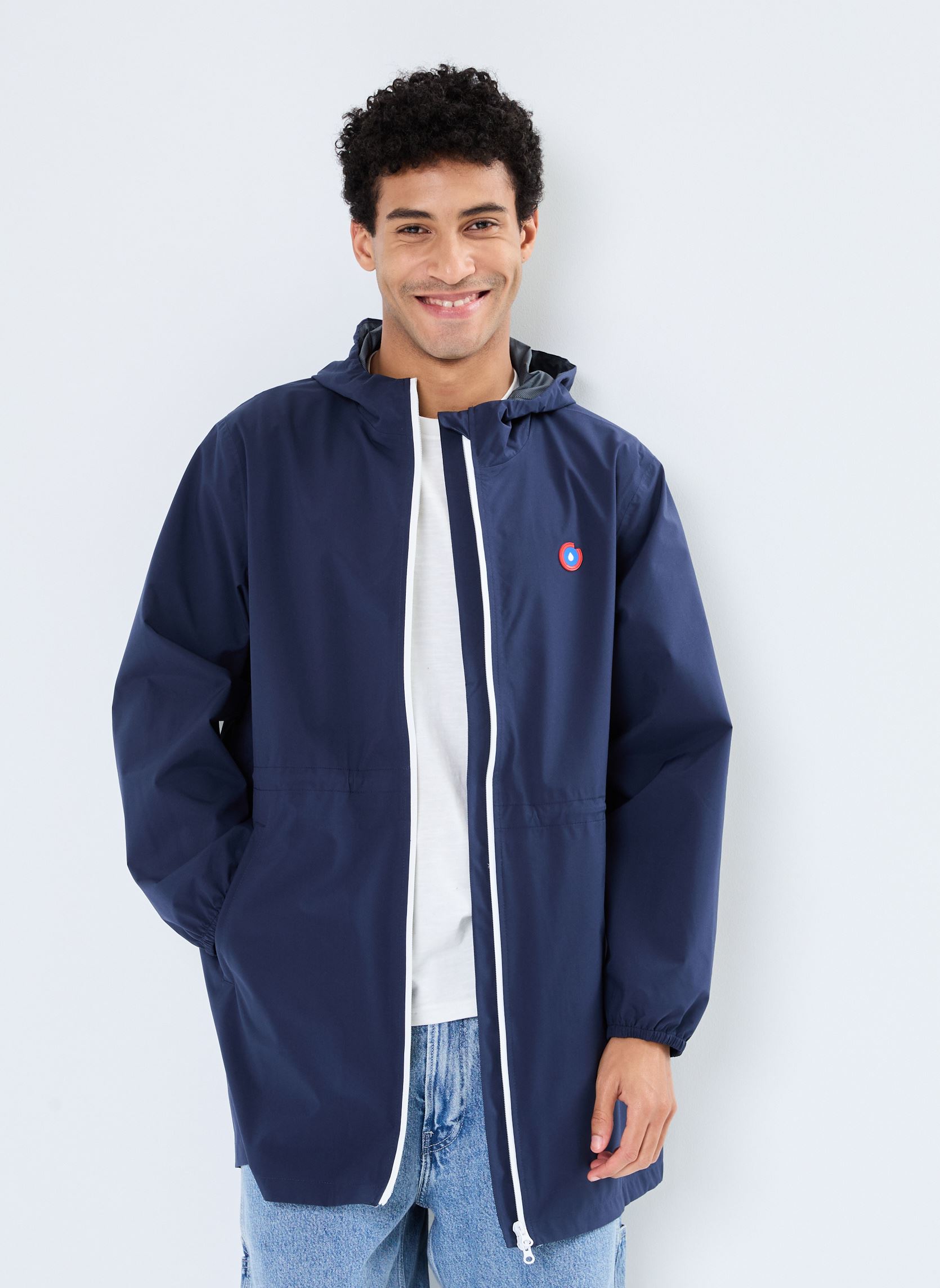 Wasserdichte Jacken Amelot classique - Unisexe M herren blau FLOTTE Wasserdichte Jacken Amelot classique - Unisexe M herren blau INDIGO