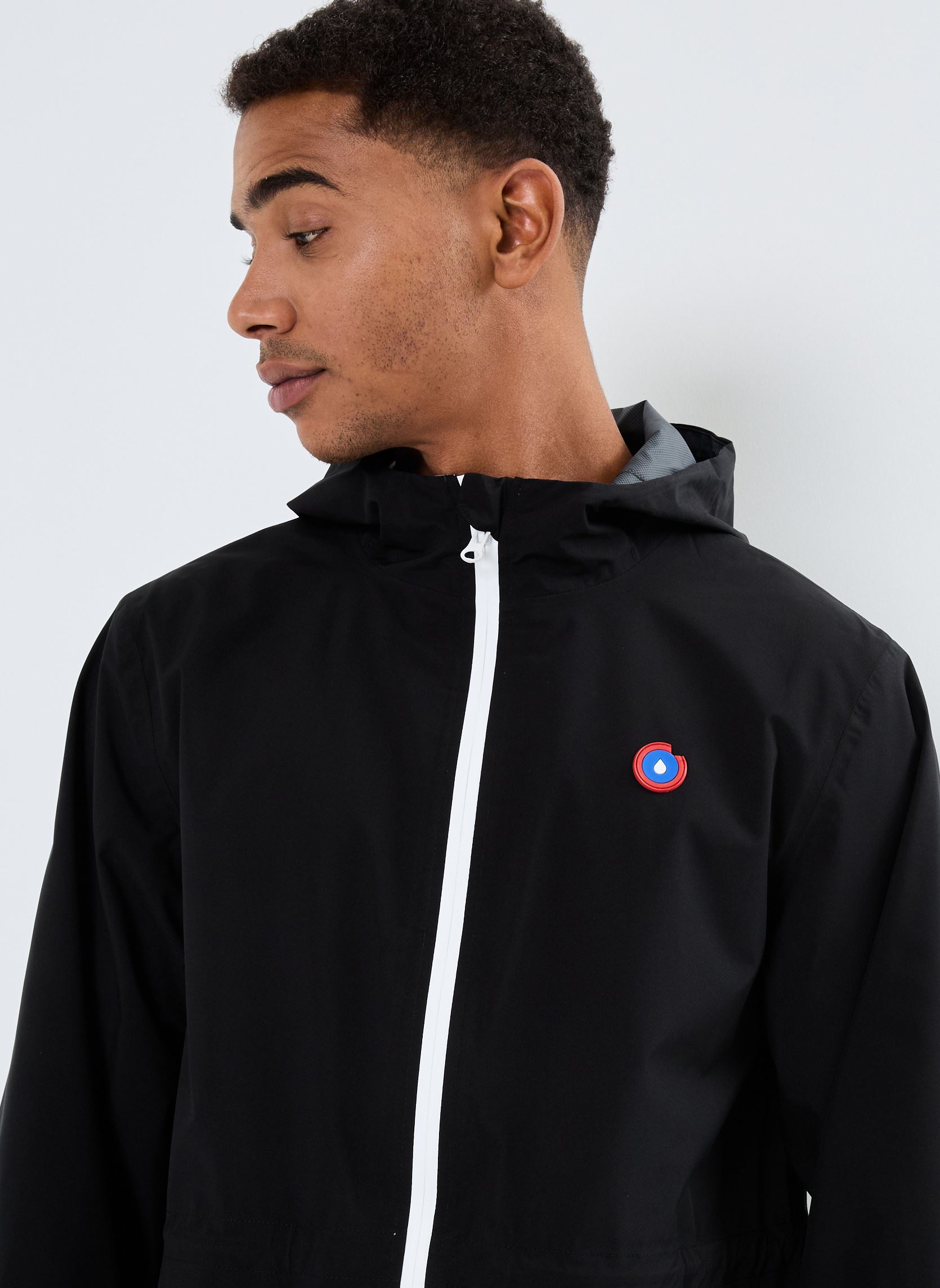 Vestes imperméables Amelot classique - Unisexe M homme noir FLOTTE Vestes imperméables Amelot classique - Unisexe M homme noir OMBRE