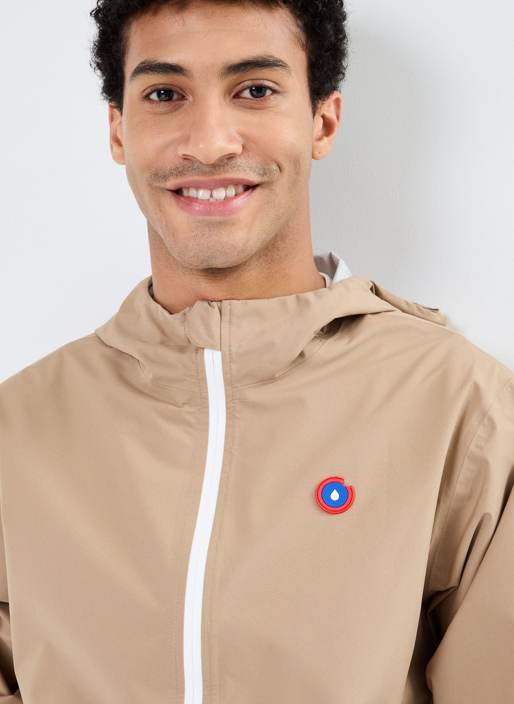 Vestes imperméables Passy classique - Unisexe M homme beige FLOTTE Vestes imperméables Passy classique - Unisexe M homme beige SAHARA