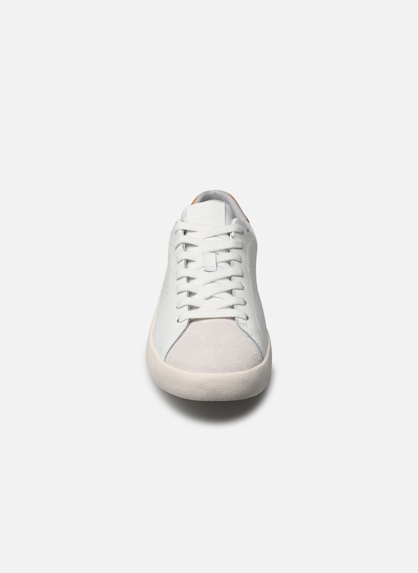 Baskets U AFFILE homme blanc Geox Baskets U AFFILE homme blanc Blanc/jaune