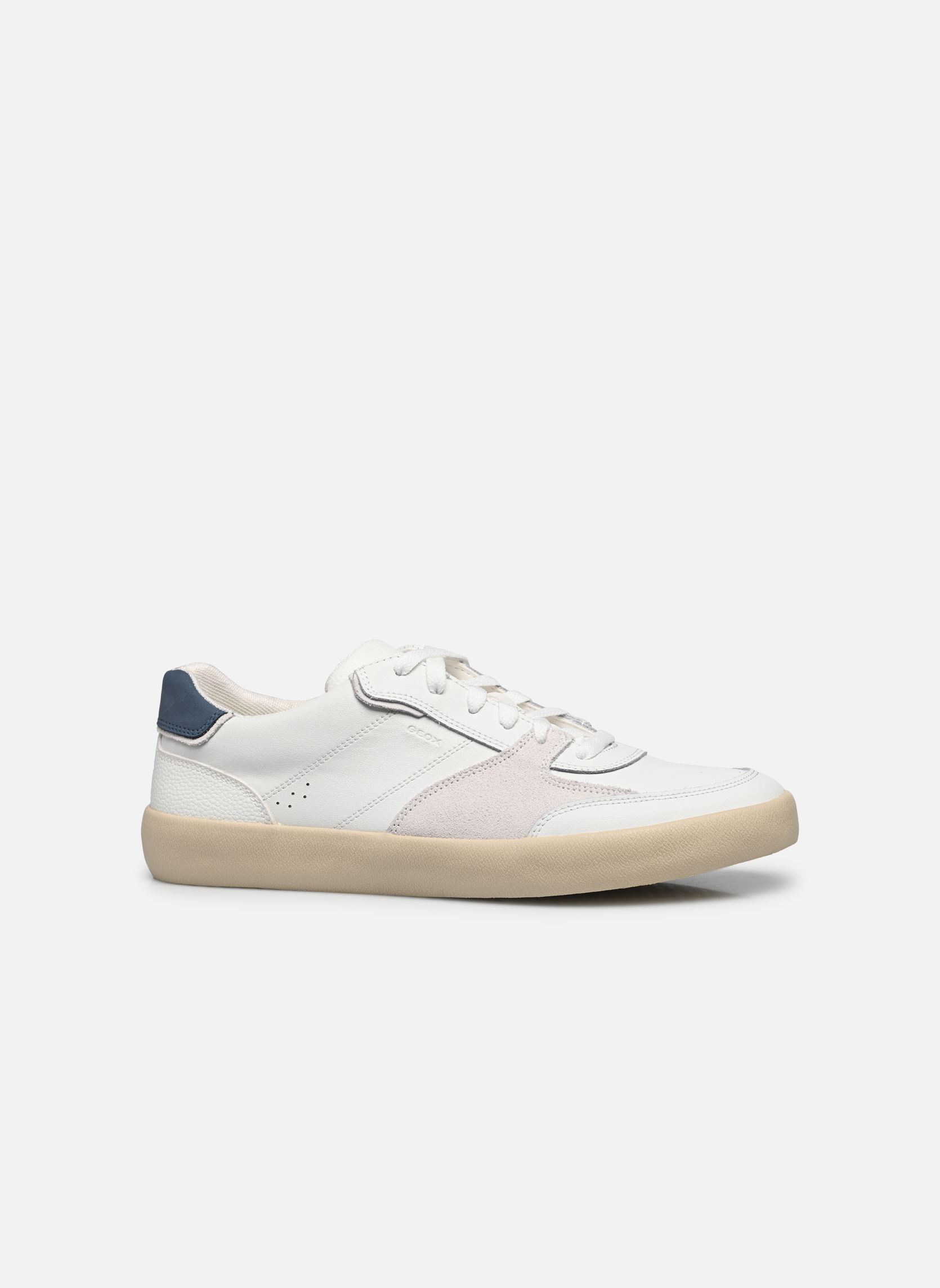 Baskets U AFFILE homme blanc Geox Baskets U AFFILE homme blanc White
