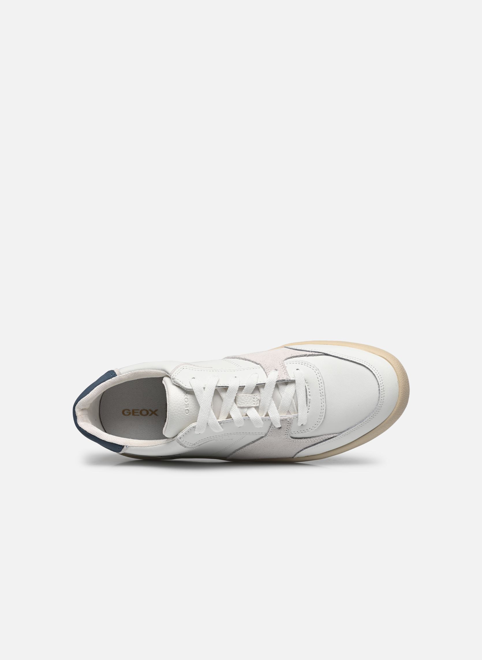 Baskets U AFFILE homme blanc Geox Baskets U AFFILE homme blanc White