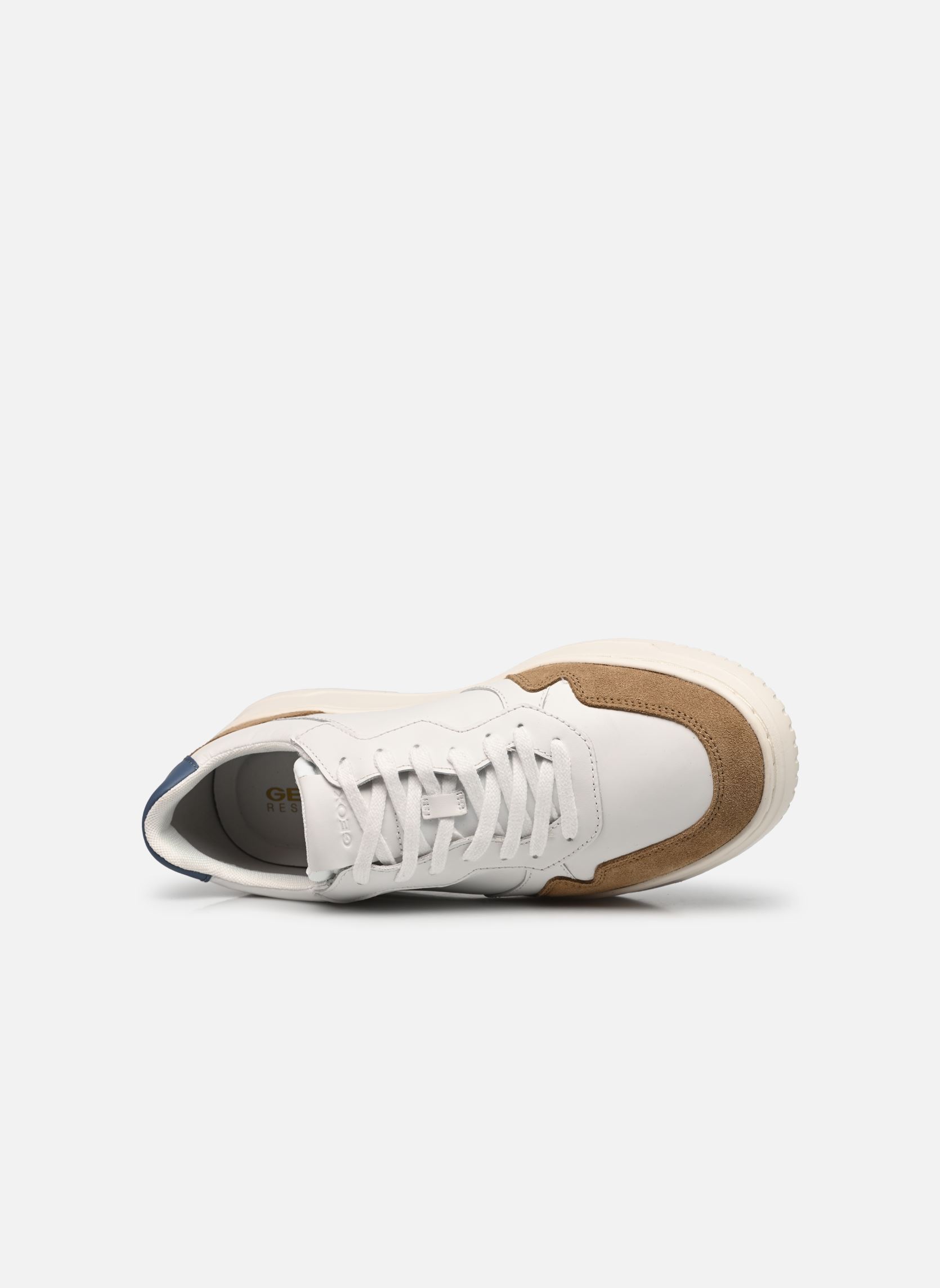 Baskets U ARVIER homme multicolore Geox Baskets U ARVIER homme multicolore Blanc/beige