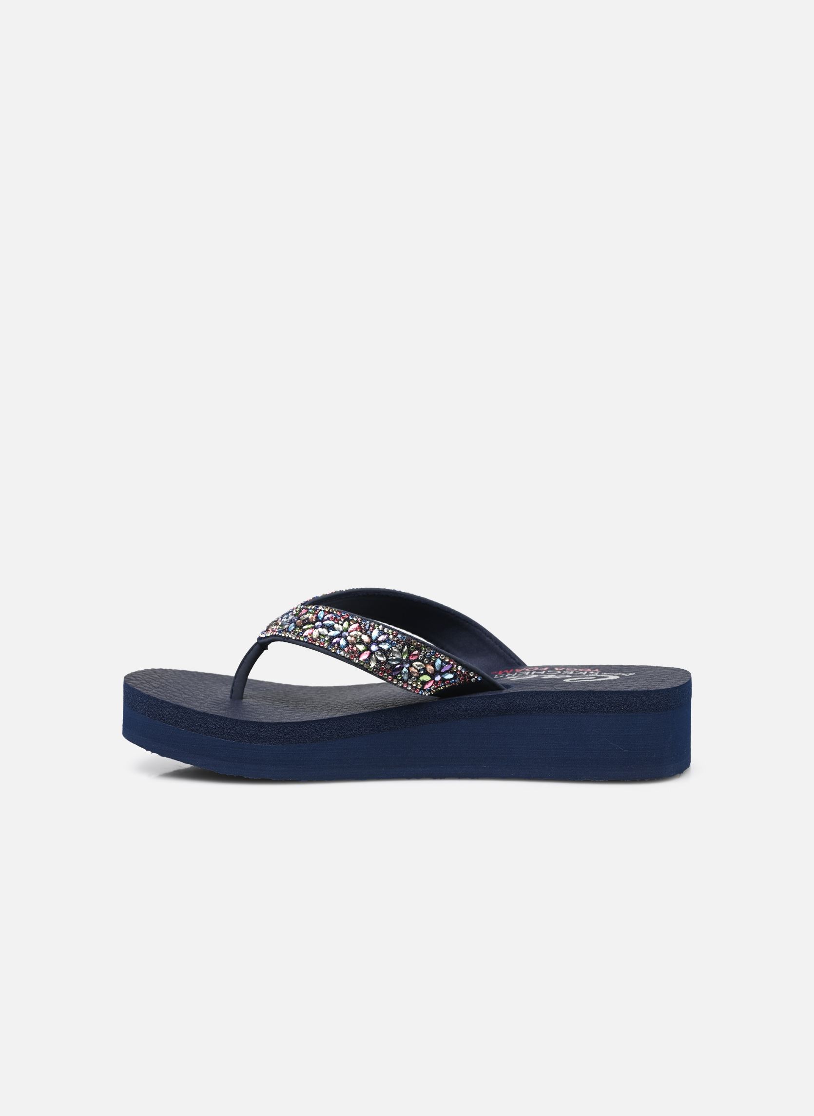Flip-Flops Vinyasa - Wild Daisies damen blau Skechers Flip-Flops Vinyasa - Wild Daisies damen blau NVMT
