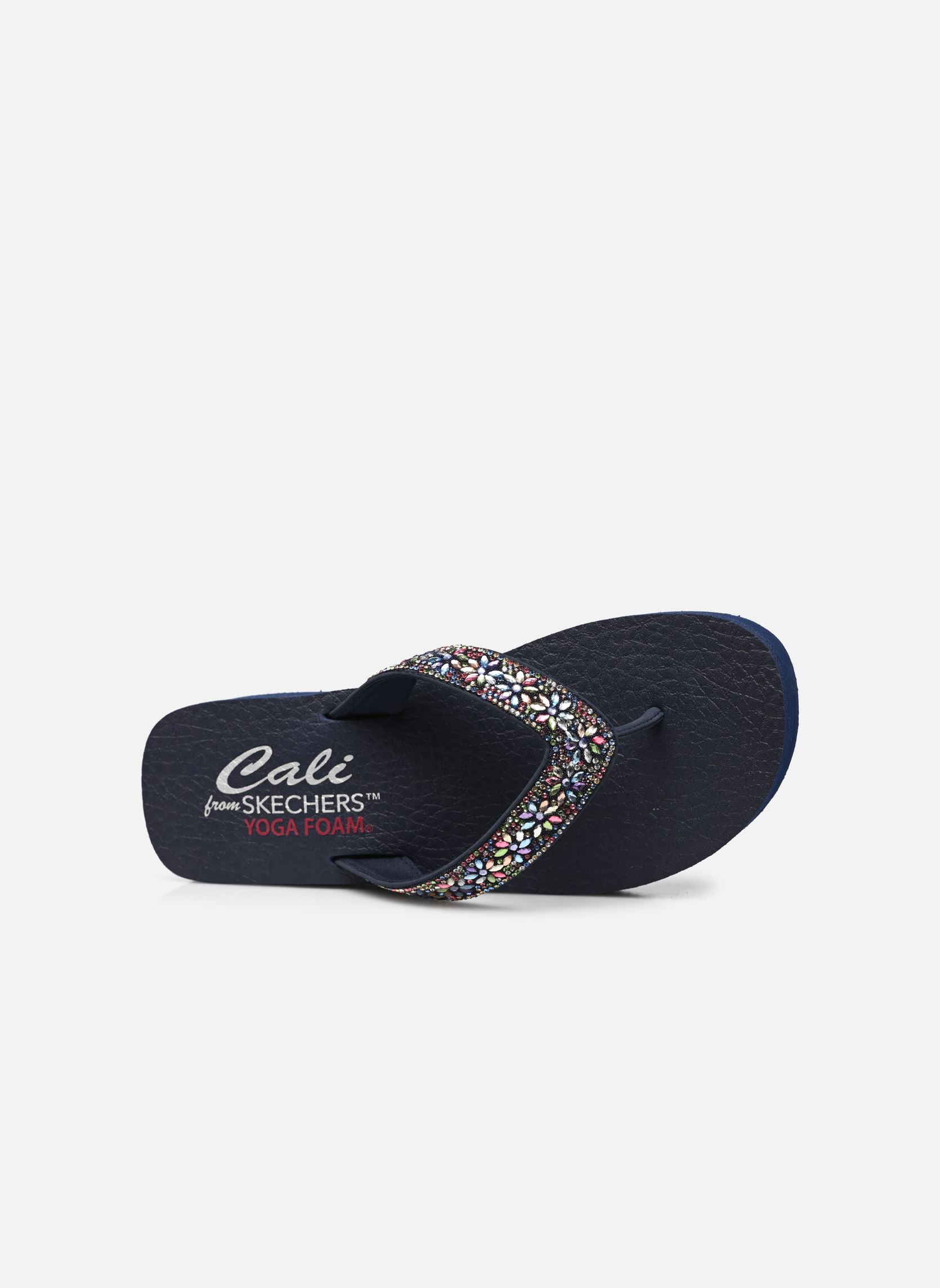 Flip-Flops Vinyasa - Wild Daisies damen blau Skechers Flip-Flops Vinyasa - Wild Daisies damen blau NVMT