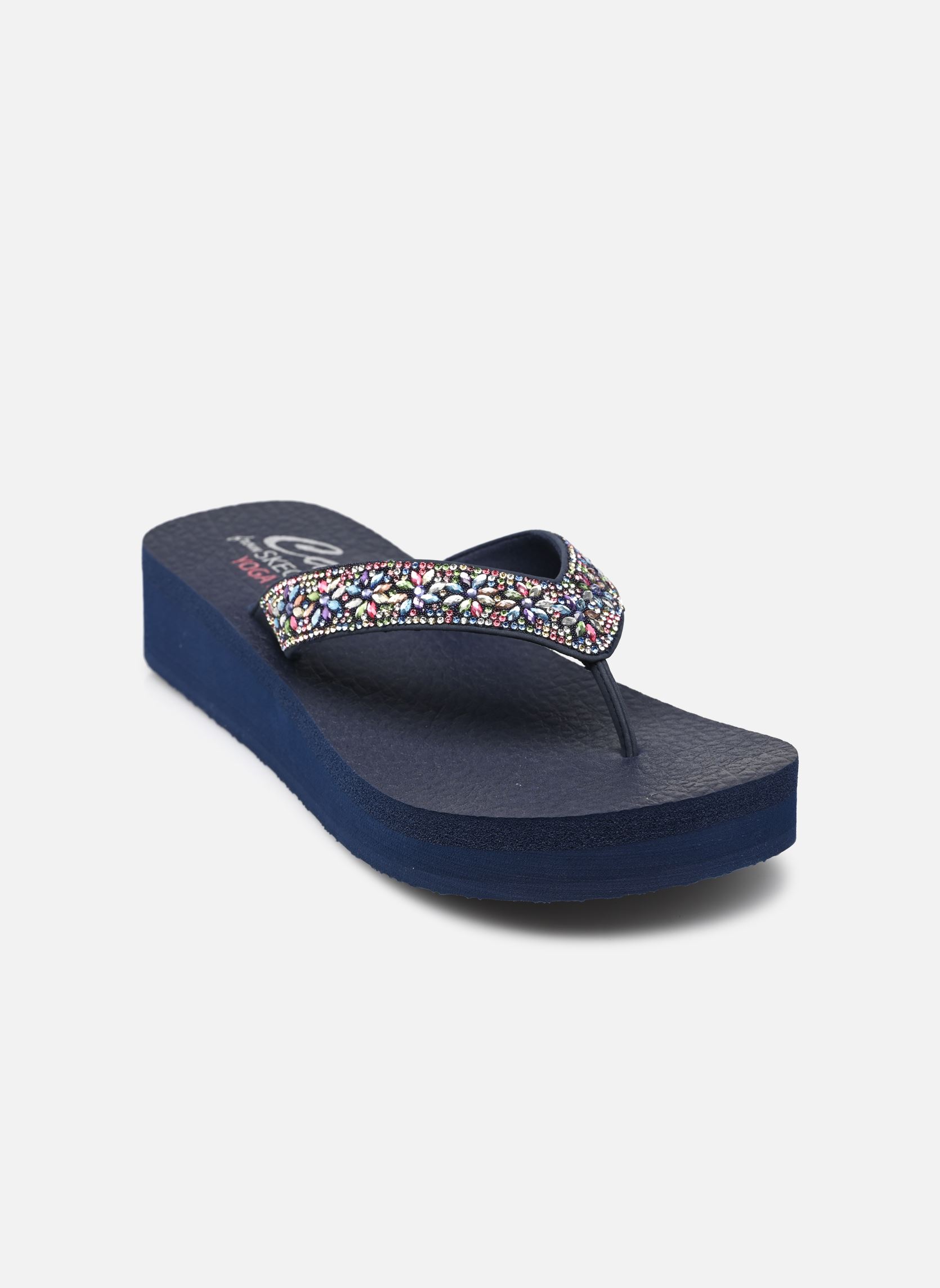 Tongs Skechers Vinyasa Wild Daisies pour Femme
