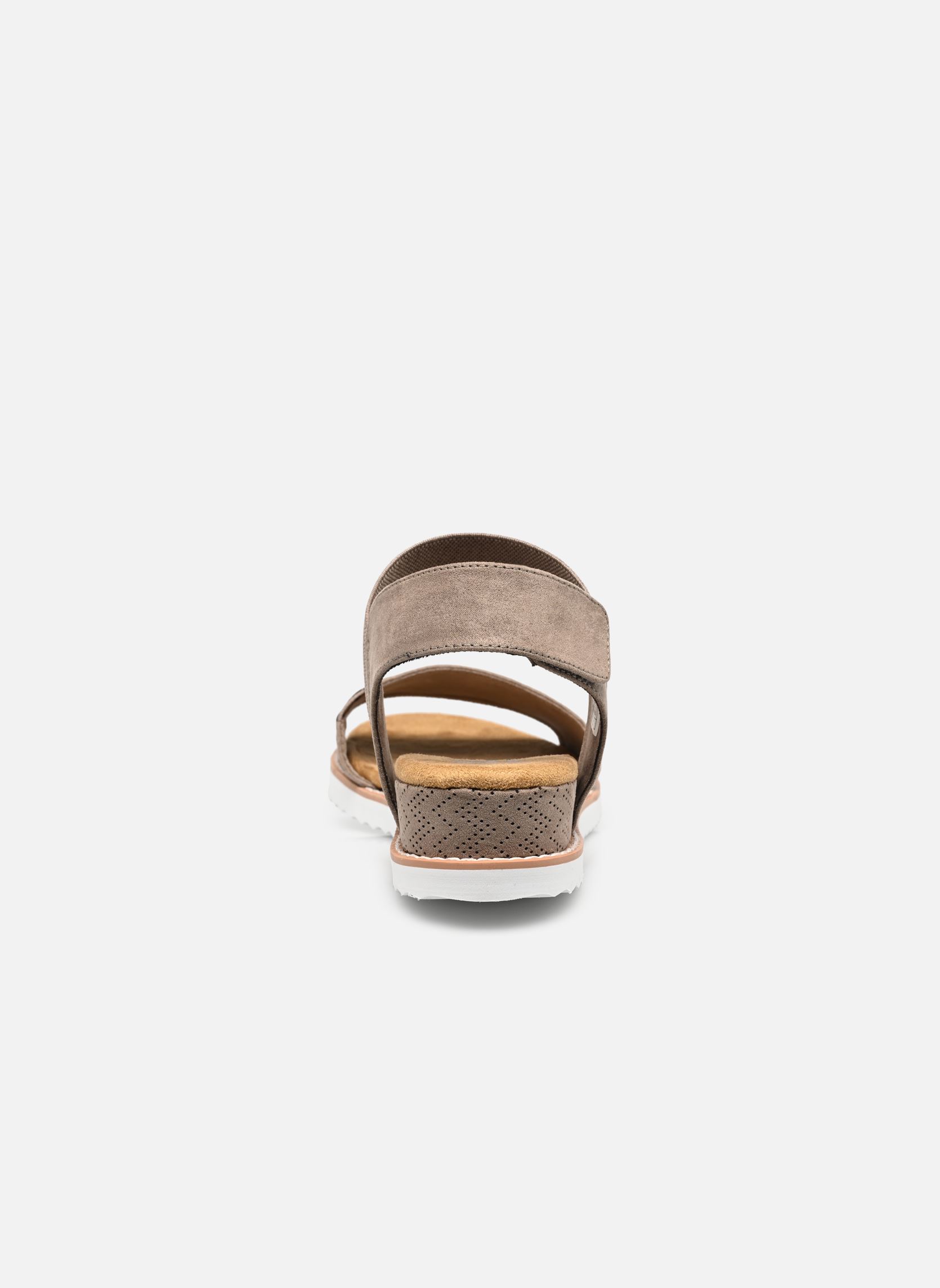 Platte sandalen Desert Kiss dames beige Skechers Platte sandalen Desert Kiss dames beige TPE
