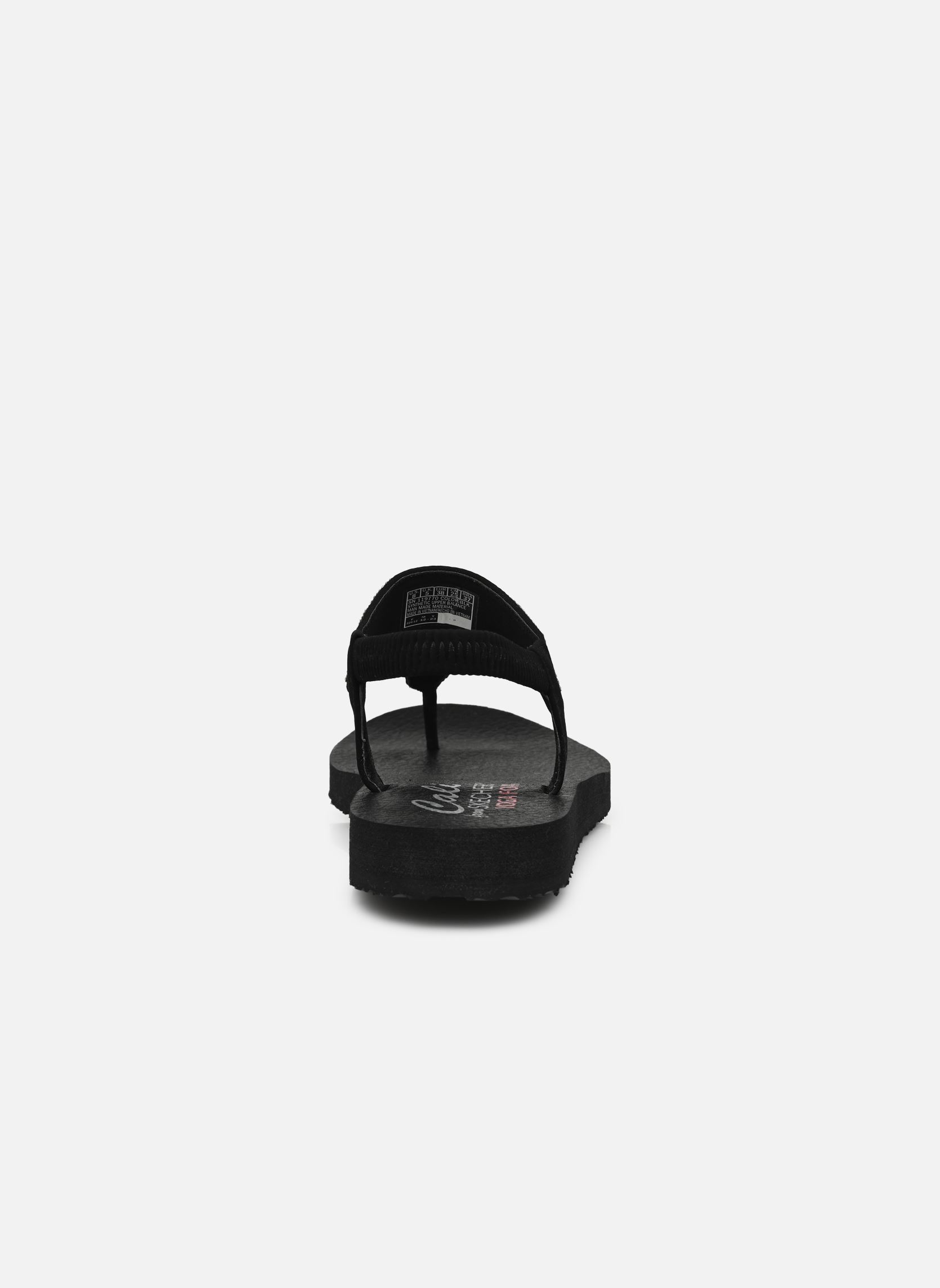 Sandalen Meditation - Rockstar damen schwarz Skechers Sandalen Meditation - Rockstar damen schwarz BLK