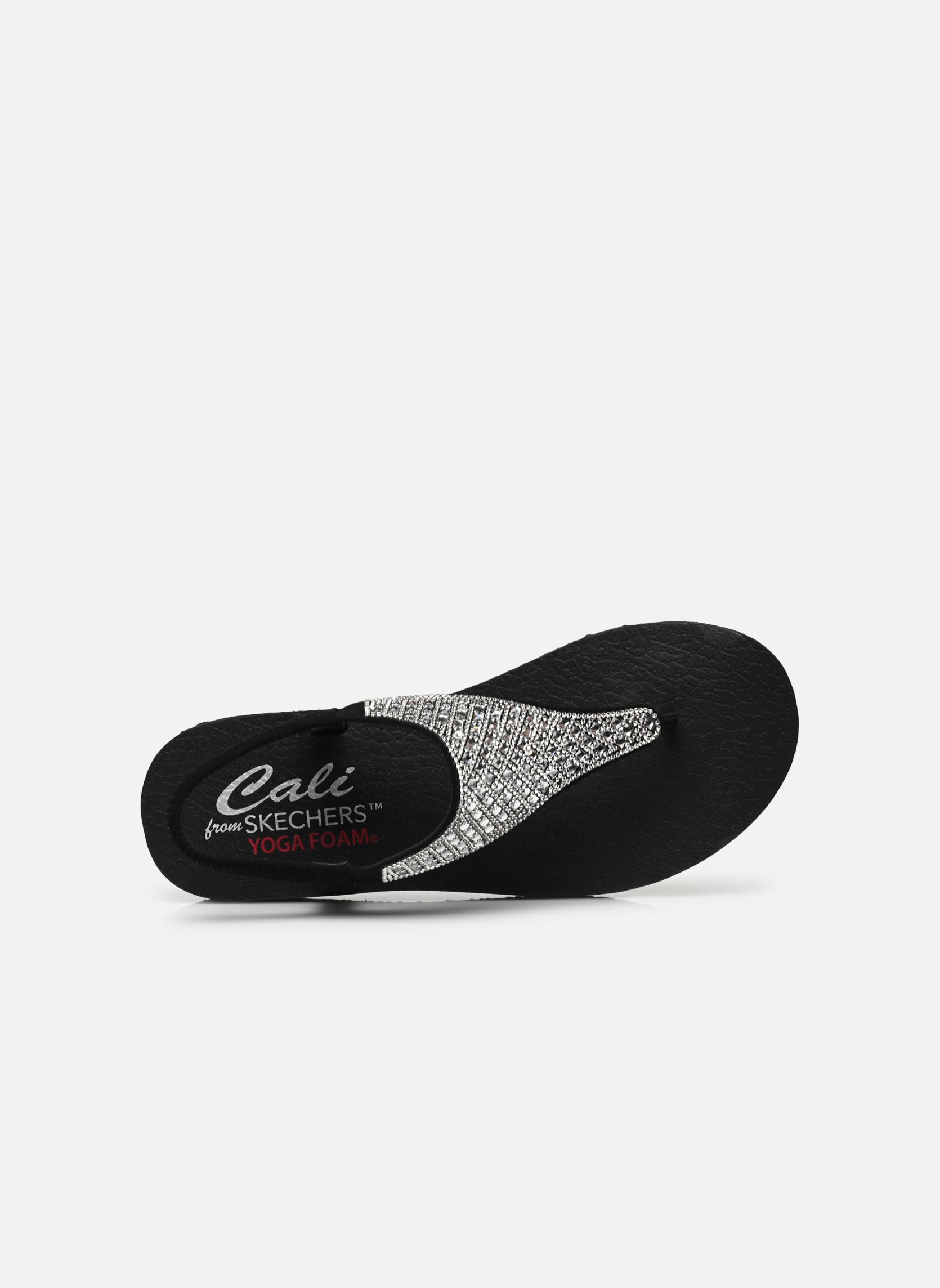 Sandalen Meditation - Rockstar damen schwarz Skechers Sandalen Meditation - Rockstar damen schwarz BLK