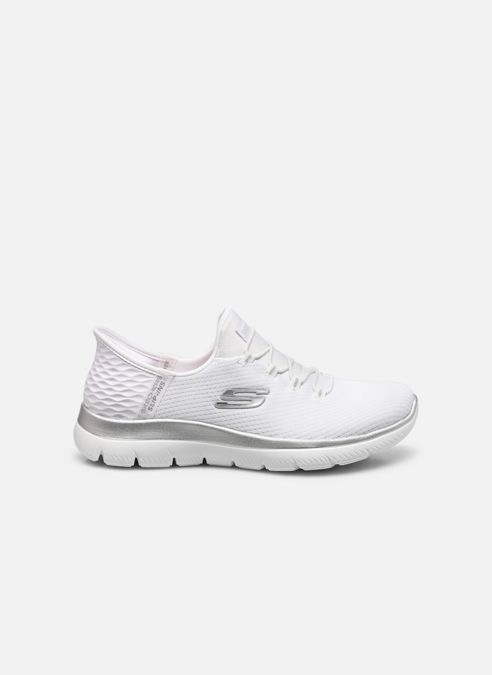Baskets SUMMITS - DIAMOND DREAM - SLIP INS femme blanc Skechers Baskets SUMMITS - DIAMOND DREAM - SLIP INS femme blanc WSL