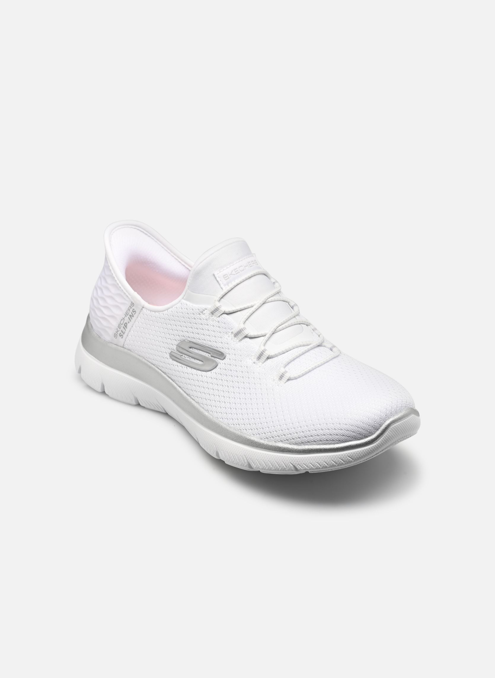 Baskets SUMMITS - DIAMOND DREAM - SLIP INS femme blanc Skechers Baskets SUMMITS - DIAMOND DREAM - SLIP INS femme blanc WSL