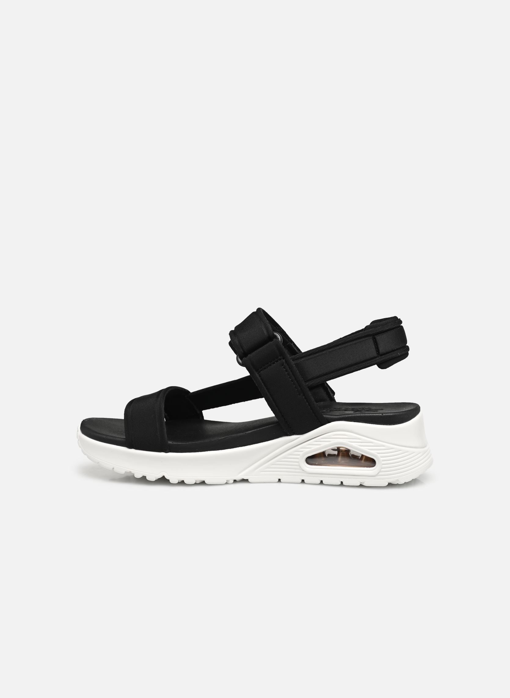 Sandales plates Uno - Summer Stand2 femme noir Skechers Sandales plates Uno - Summer Stand2 femme noir BLK