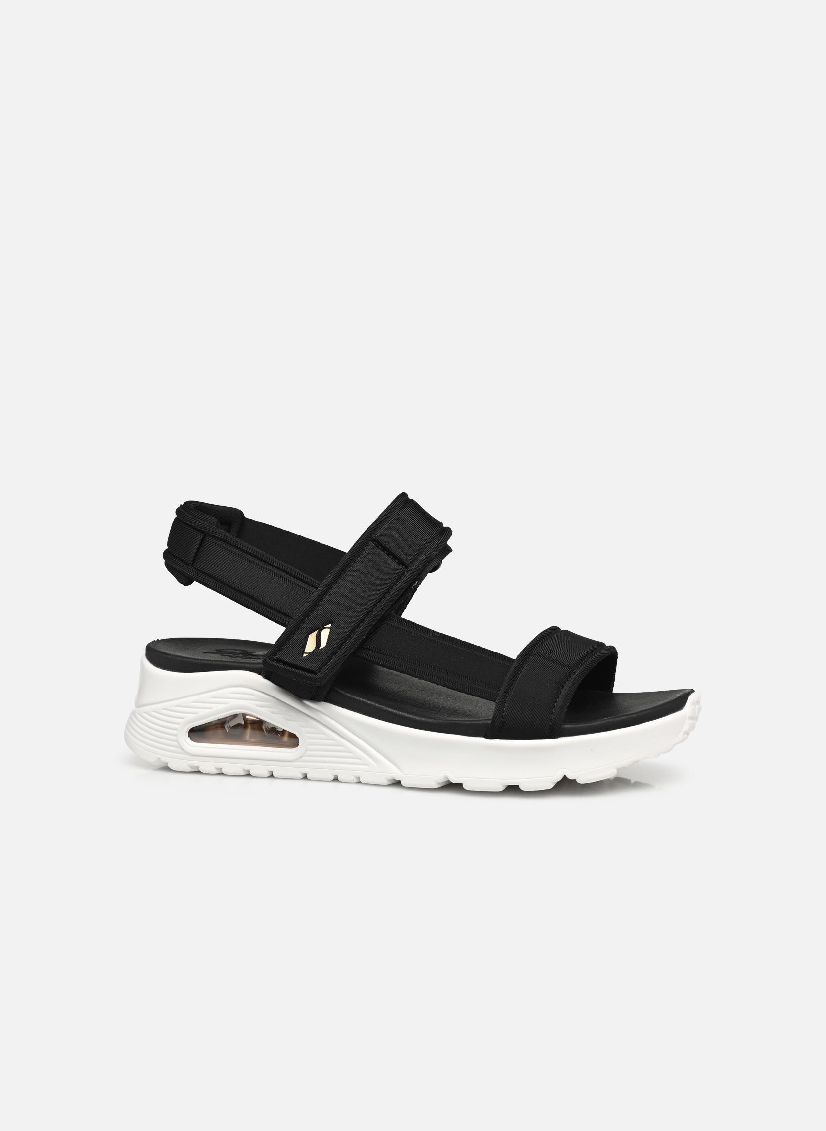 Sandales plates Uno - Summer Stand2 femme noir Skechers Sandales plates Uno - Summer Stand2 femme noir BLK