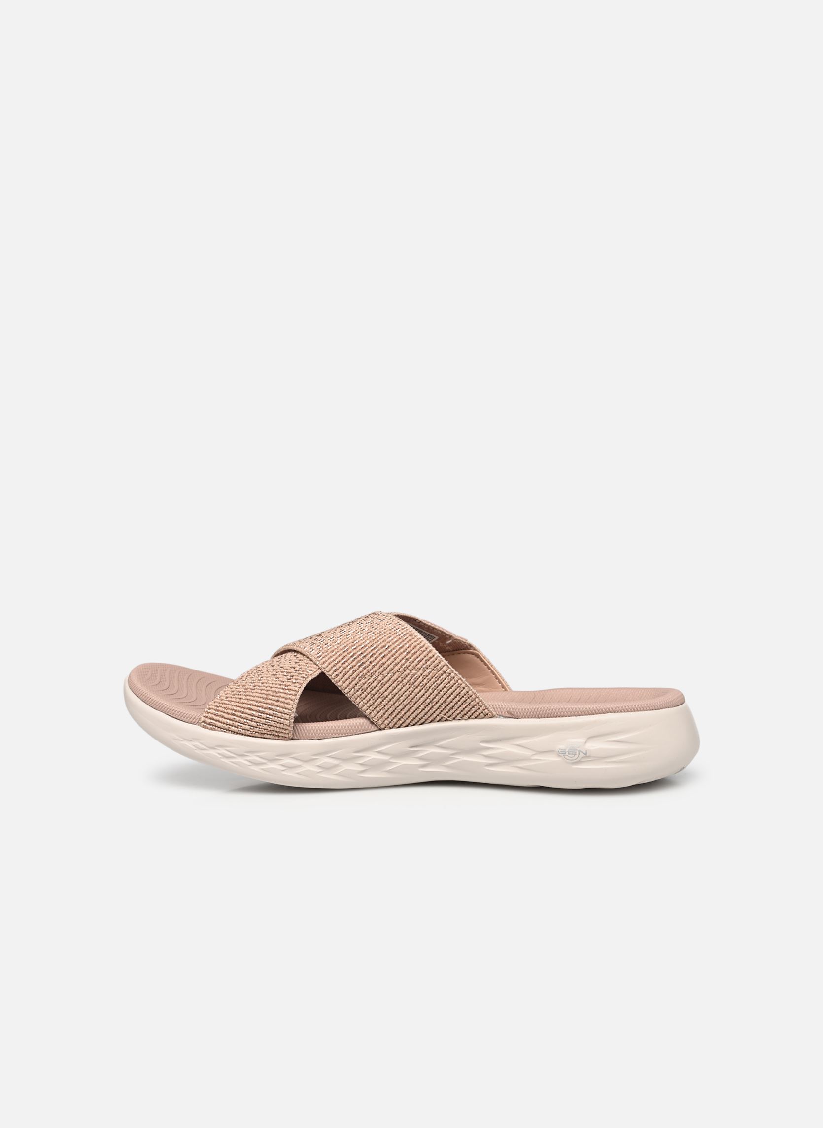Muilen en klompen On-The-Go 600 - Glistening dames roze Skechers Muilen en klompen On-The-Go 600 - Glistening dames roze RSGD
