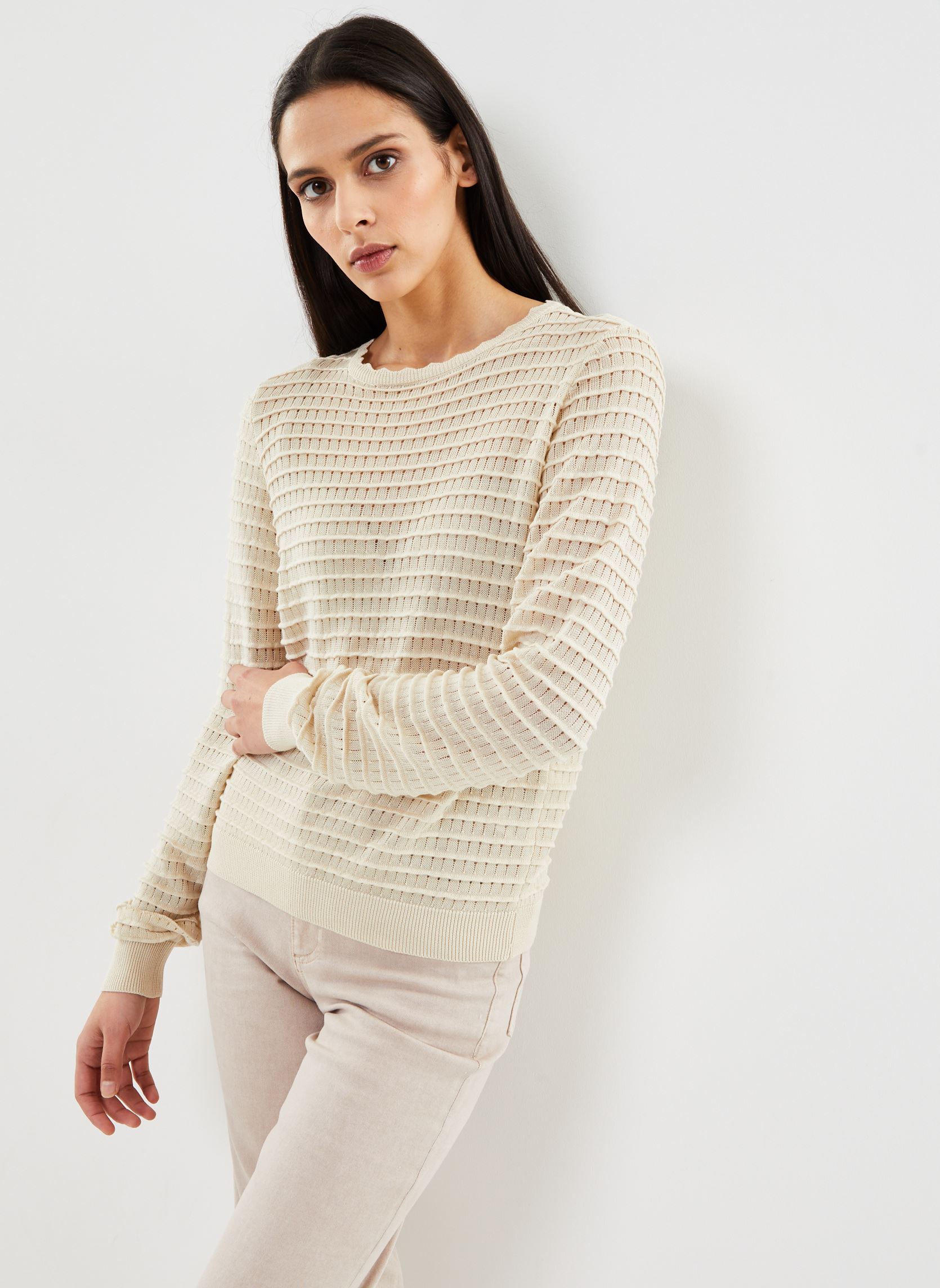 Vêtements Vero Moda Vmerica Ls O Neck Pullover Ga Boo pour Accessoires