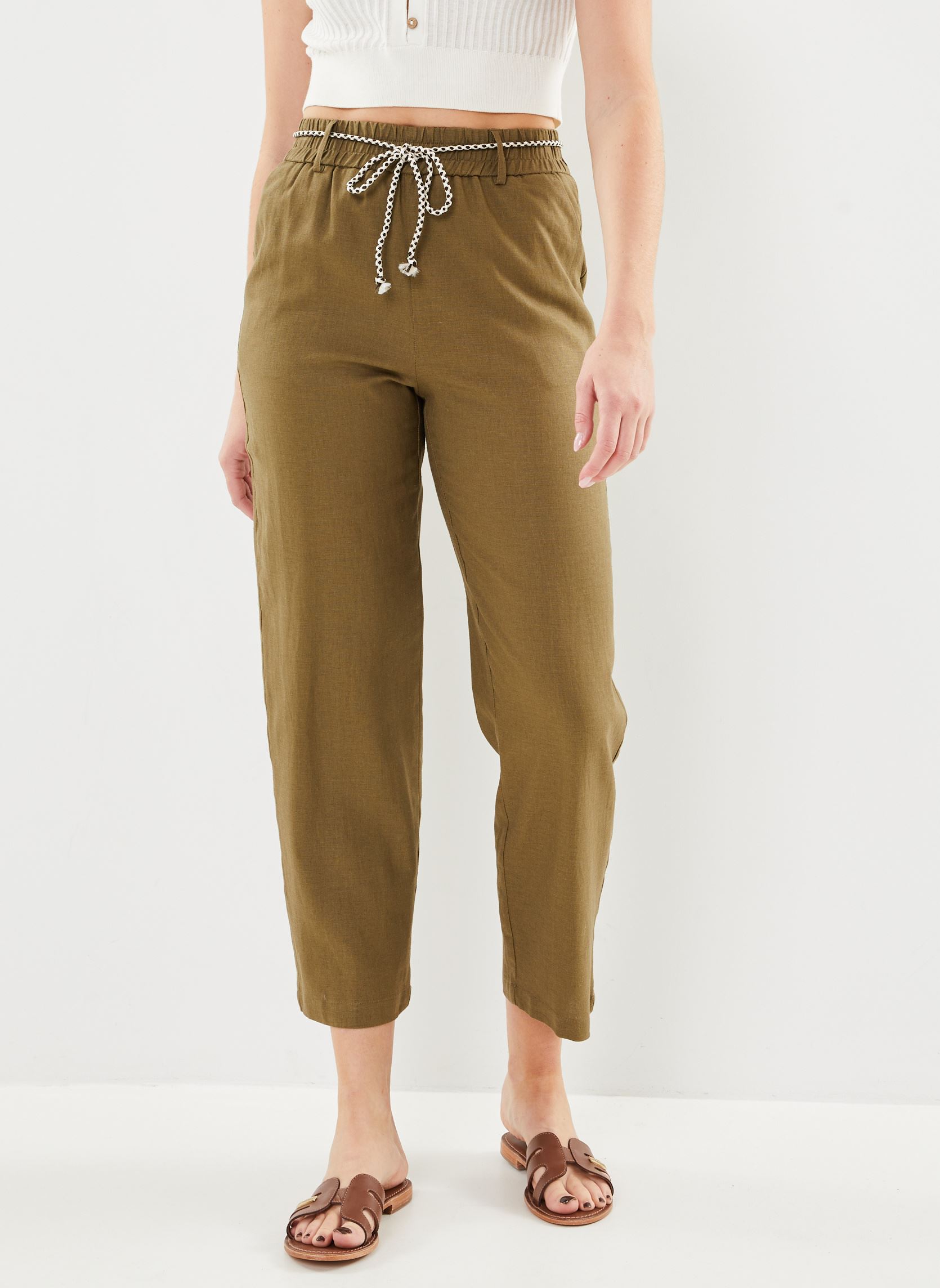 Vêtements Vero Moda Vmhaldis Hw Pants Wvn Lcs pour Accessoires
