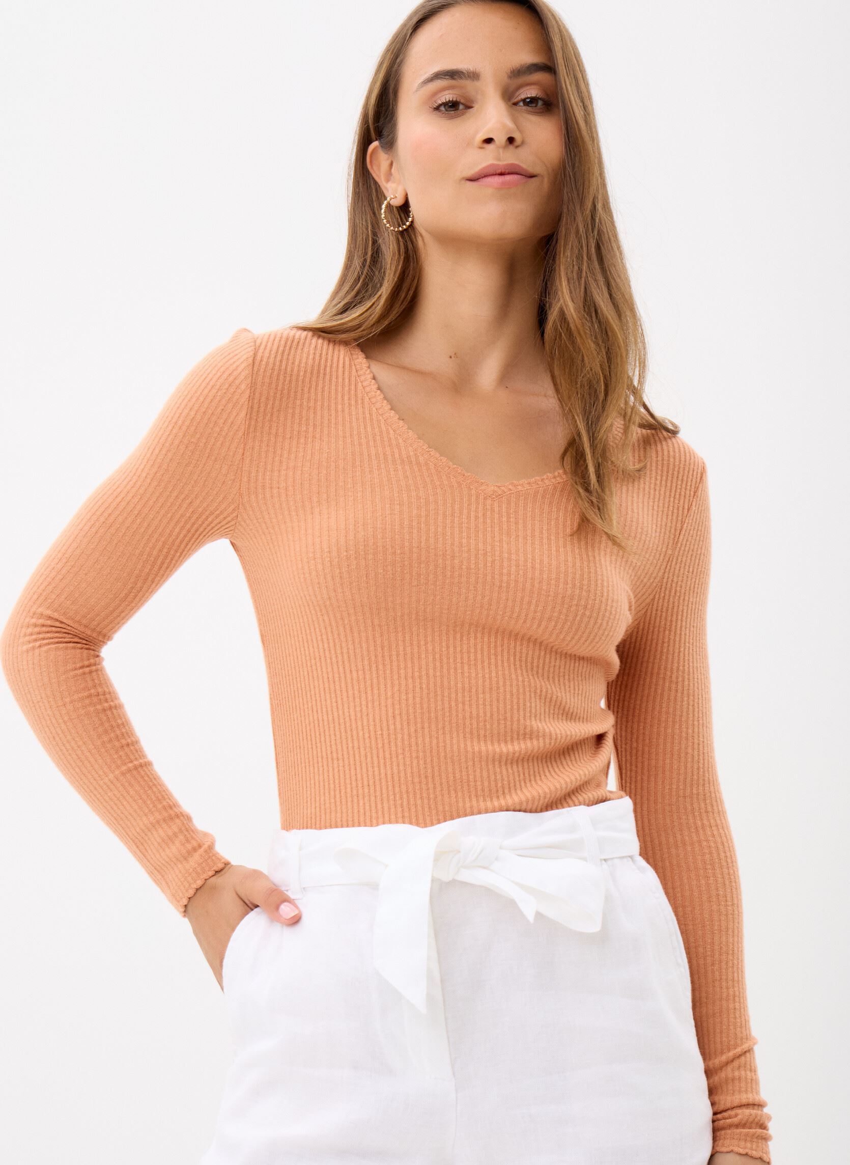 Vêtements Vero Moda Vmhenna / V Neck Top Jrs Lcs pour Accessoires - vue 2