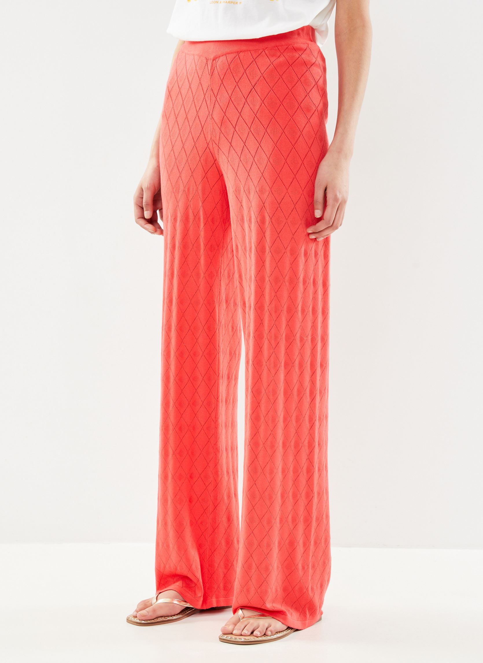 Vêtements Vero Moda Vmnalina Nw Knit Trousers Lcs pour Accessoires