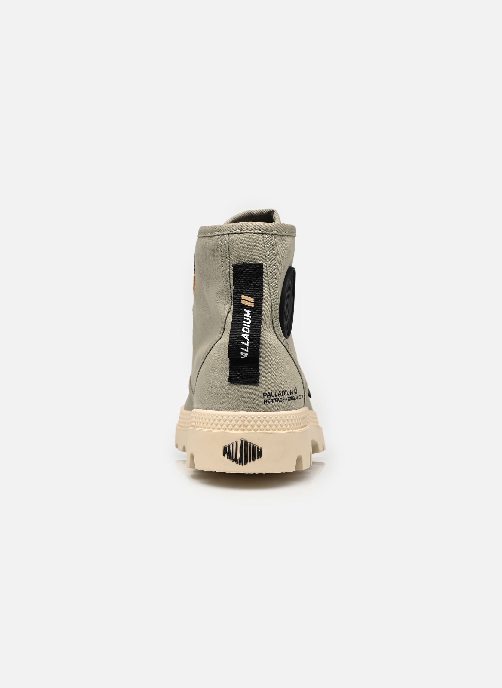 Bottines à lacets PAMPA HI HTG SUPPLY W femme vert Palladium Bottines à lacets PAMPA HI HTG SUPPLY W femme vert ABBEY STONE/ALMOND MILK