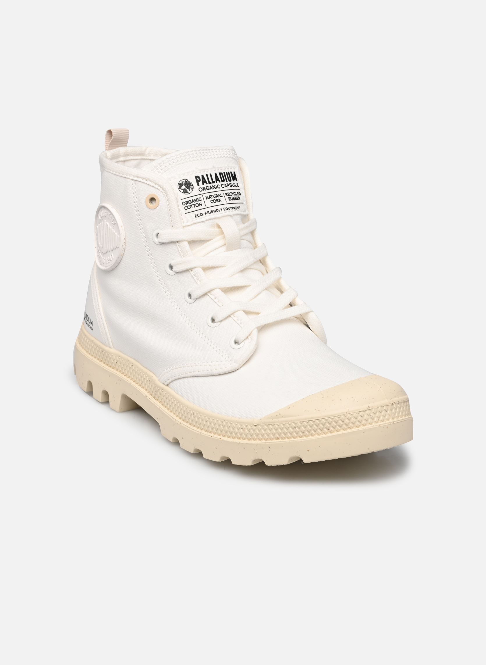 Bottines et boots Palladium PAMPA HI ZIP ORGANIC pour Femme