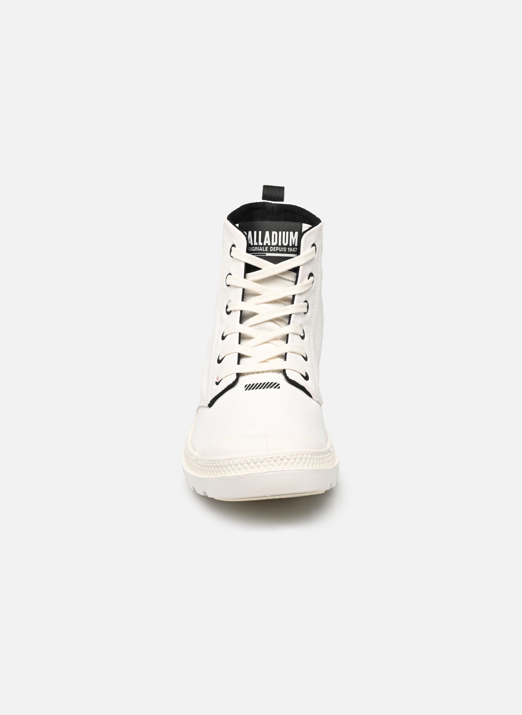 Geschnürte Stiefeletten PAMPA LITE+ HI W damen weiß Palladium Geschnürte Stiefeletten PAMPA LITE+ HI W damen weiß STAR WHITE