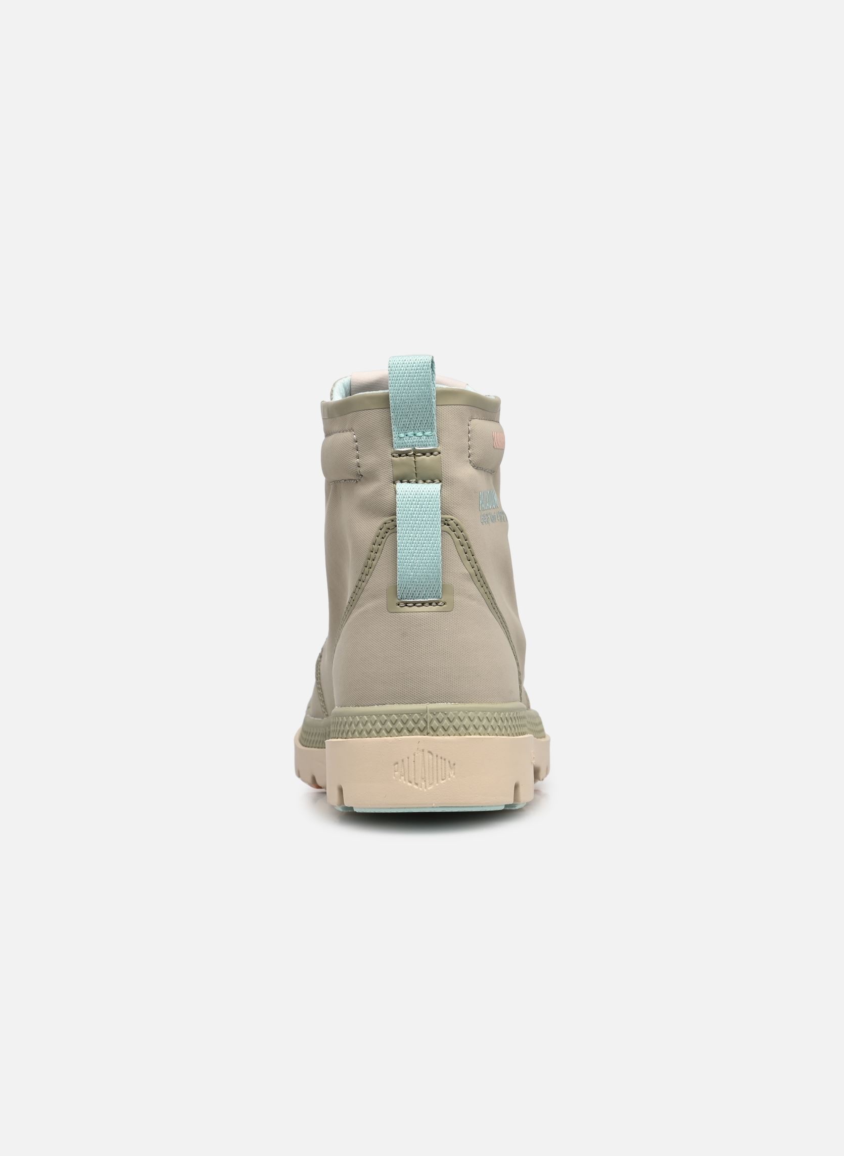 Geschnürte Stiefeletten PAMPA LITE+ HI W damen beige Palladium Geschnürte Stiefeletten PAMPA LITE+ HI W damen beige ABBEY STONE