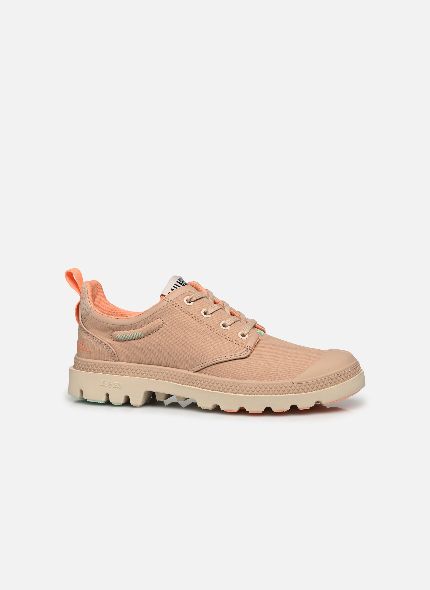 Baskets toile PAMPA LITE+ LO femme beige Palladium Baskets toile PAMPA LITE+ LO femme beige BEIGE TAN
