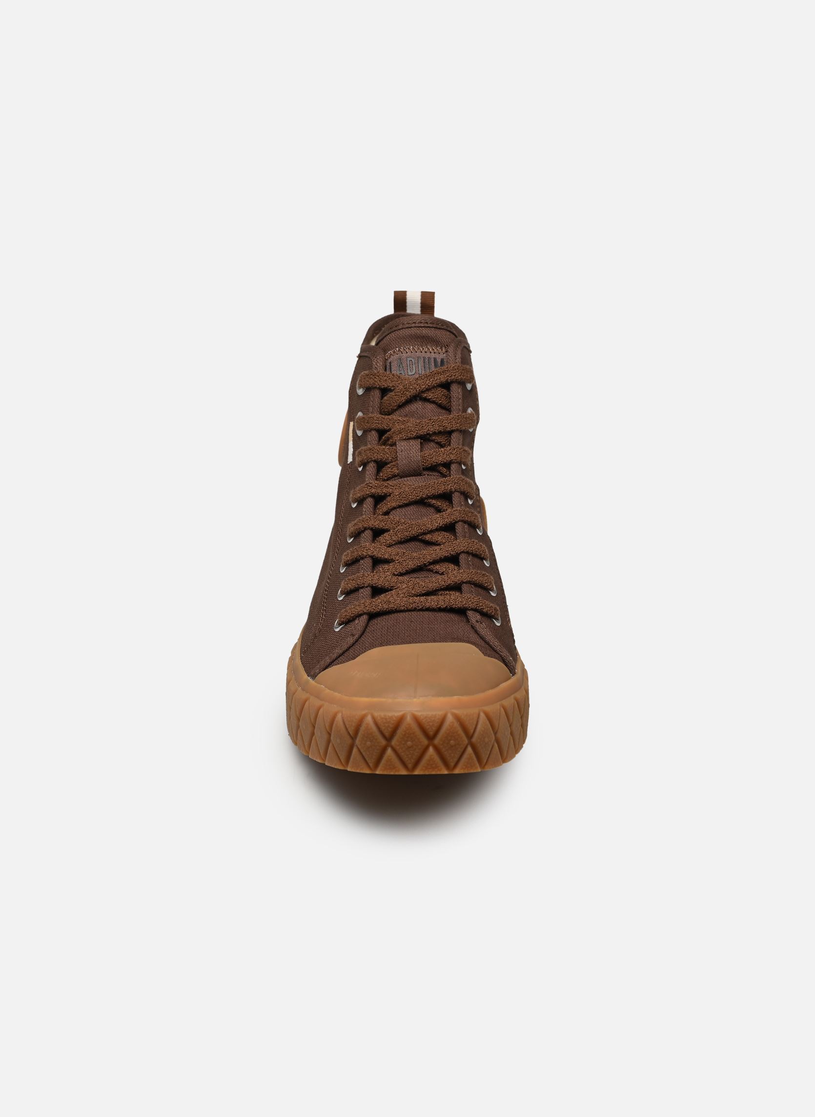 Baskets toile PALLA ACE CHUKKA ORG homme marron Palladium Baskets toile PALLA ACE CHUKKA ORG homme marron BARK BROWN
