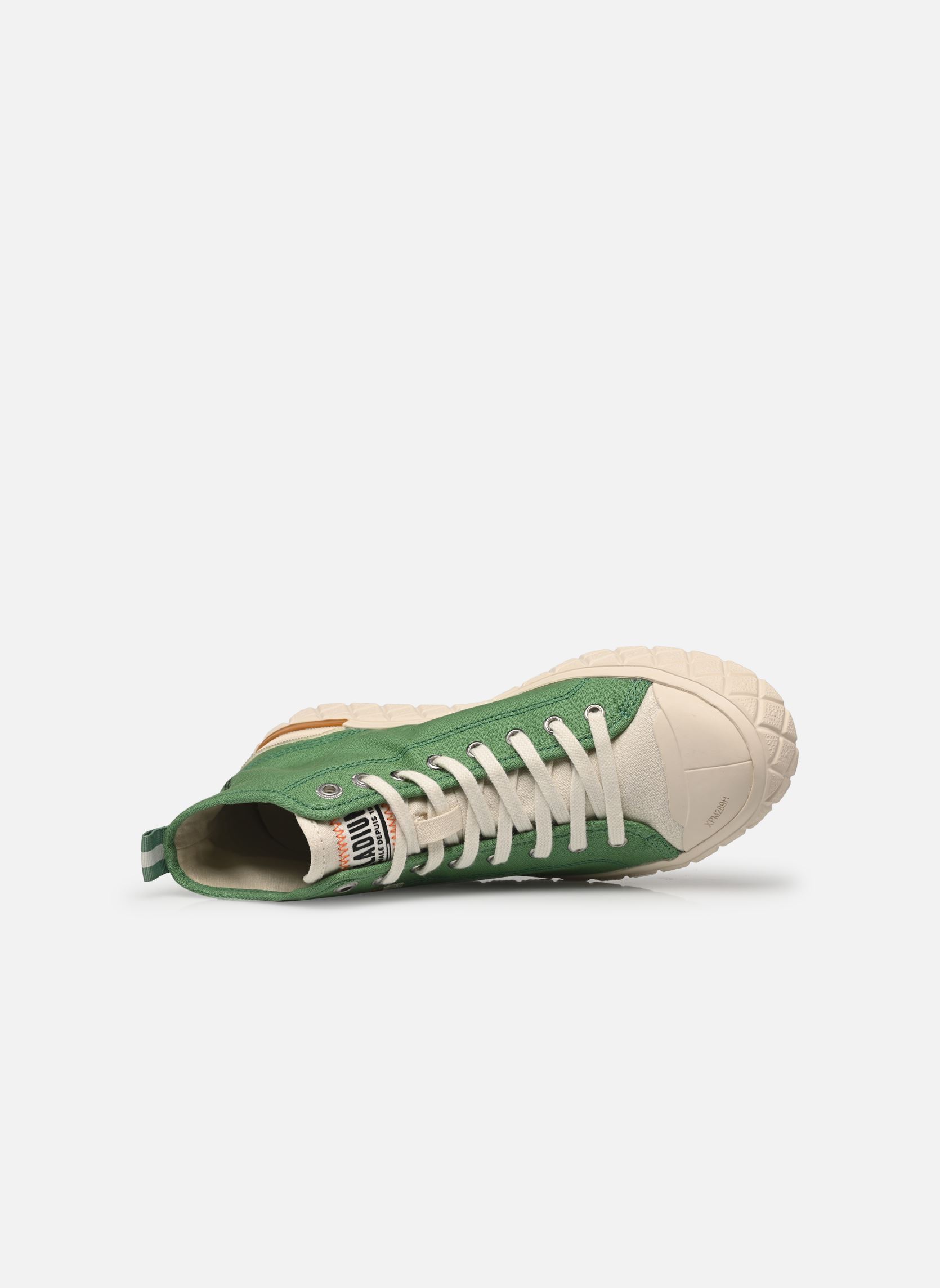Leinen-Sneaker PALLA ACE CHUKKA ORG grün Palladium Leinen-Sneaker PALLA ACE CHUKKA ORG grün VINTAGE GREEN
