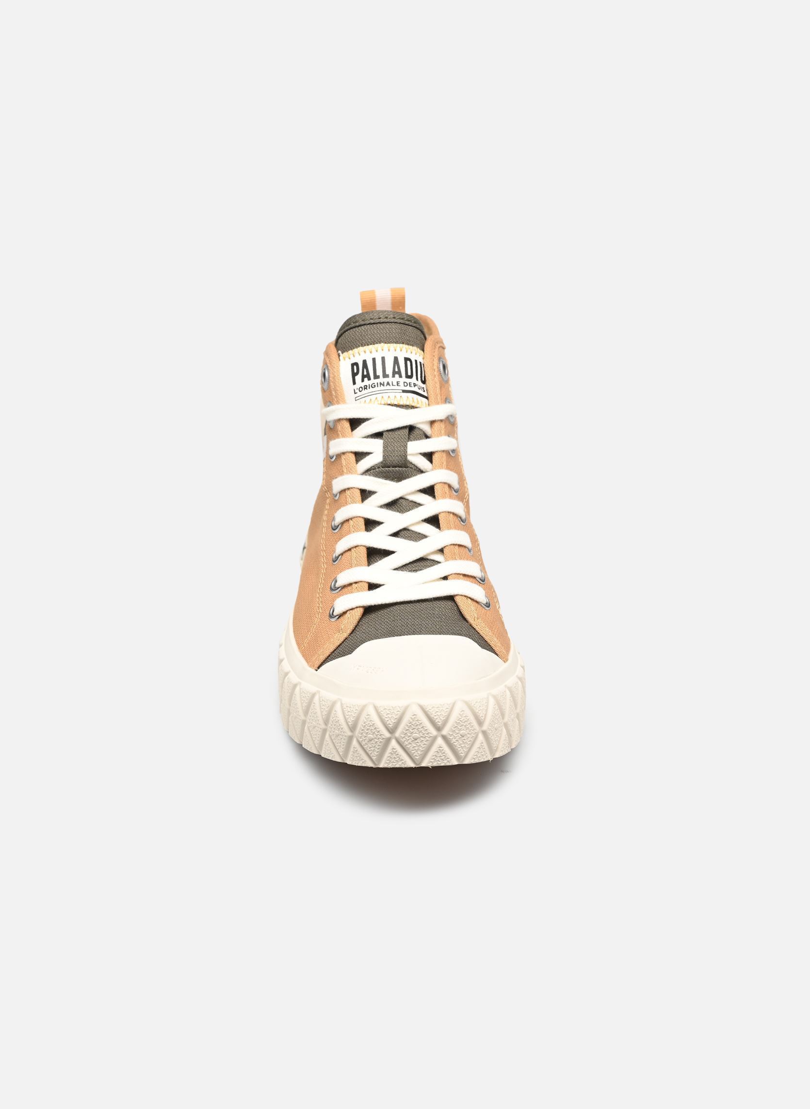 Leinen-Sneaker PALLA ACE CHUKKA ORG damen beige Palladium Leinen-Sneaker PALLA ACE CHUKKA ORG damen beige WOODLIN