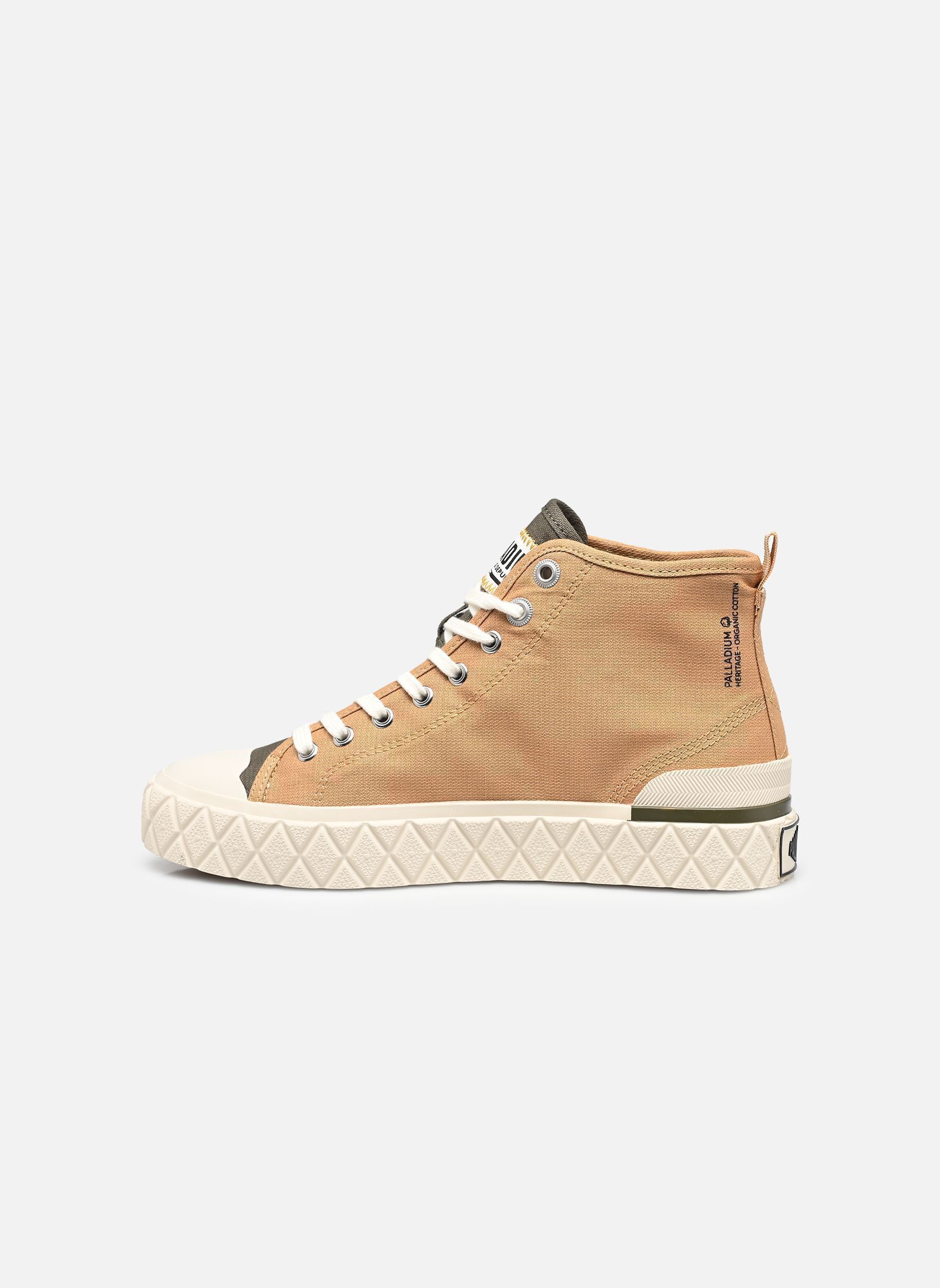 Leinen-Sneaker PALLA ACE CHUKKA ORG damen beige Palladium Leinen-Sneaker PALLA ACE CHUKKA ORG damen beige WOODLIN