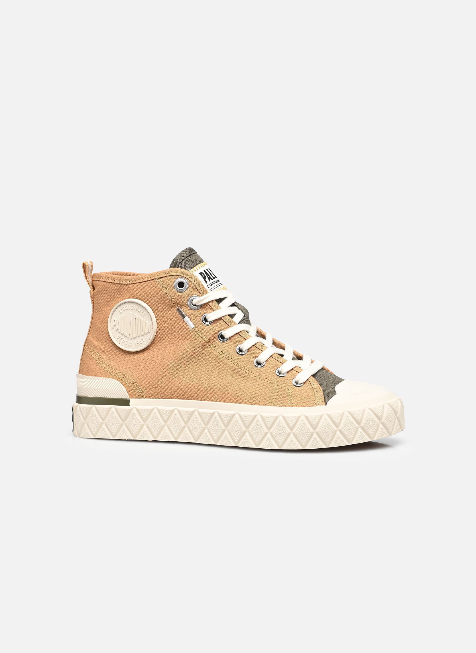 Leinen-Sneaker PALLA ACE CHUKKA ORG damen beige Palladium Leinen-Sneaker PALLA ACE CHUKKA ORG damen beige WOODLIN