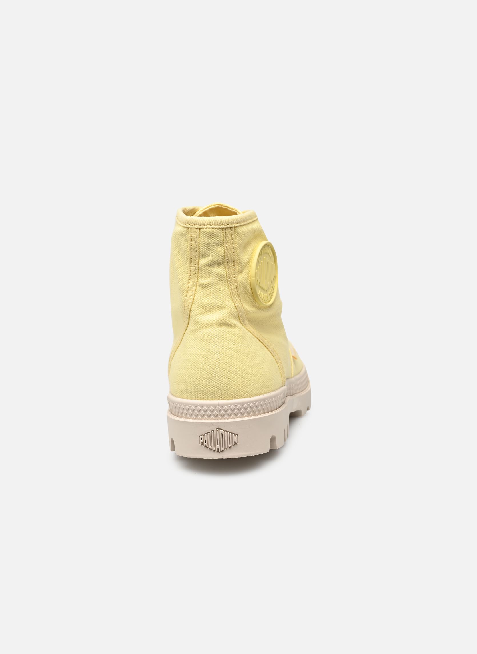 Sneakers di tela PAMPA HI donna giallo Palladium Sneakers di tela PAMPA HI donna giallo YELLOW LIGHT
