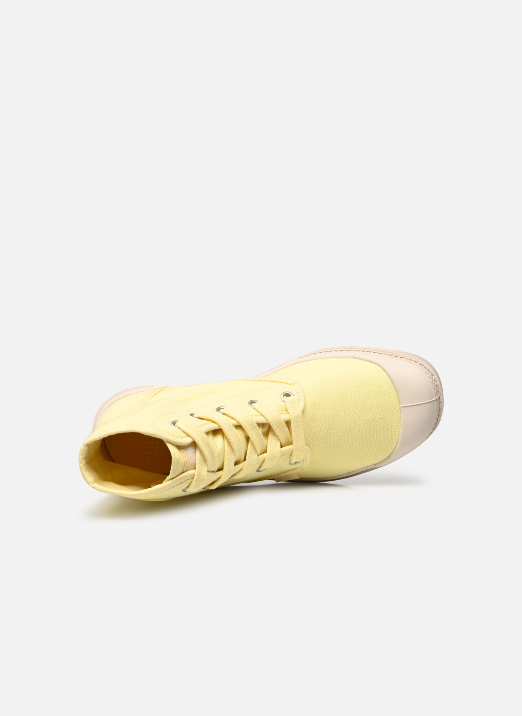 Sneakers di tela PAMPA HI donna giallo Palladium Sneakers di tela PAMPA HI donna giallo YELLOW LIGHT