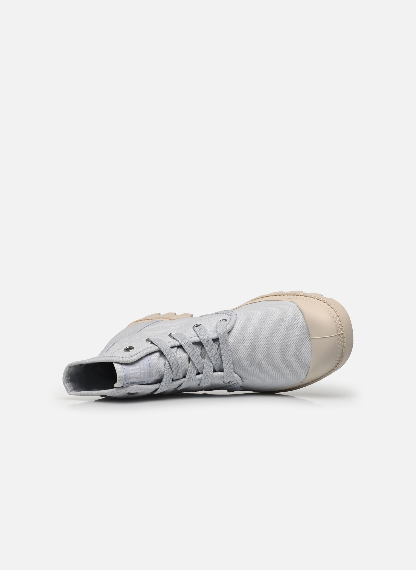 Baskets toile PAMPA HI femme bleu Palladium Baskets toile PAMPA HI femme bleu BLUE ART