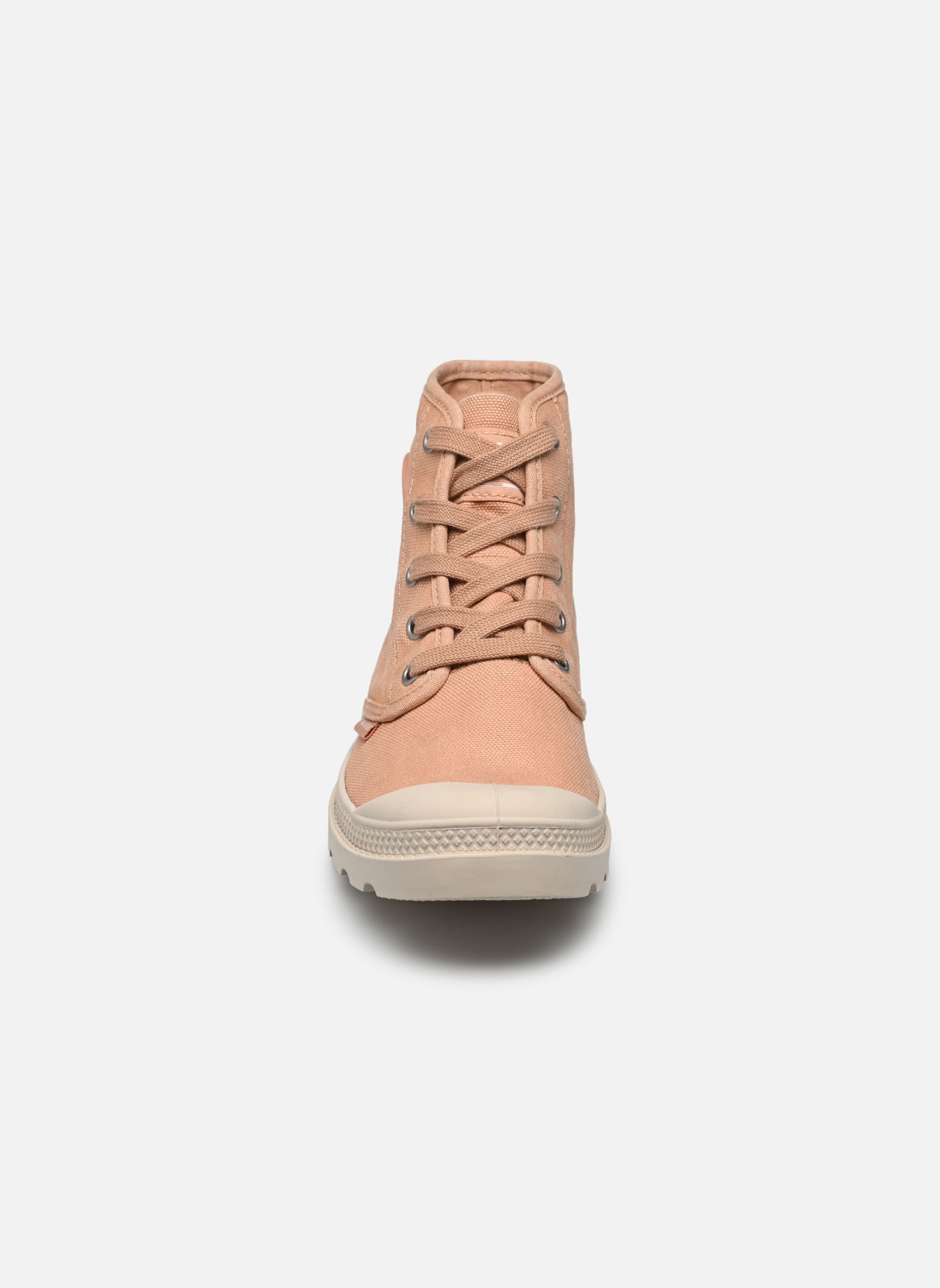 Sneakers di tela PAMPA HI donna rosa Palladium Sneakers di tela PAMPA HI donna rosa ROSE STONE