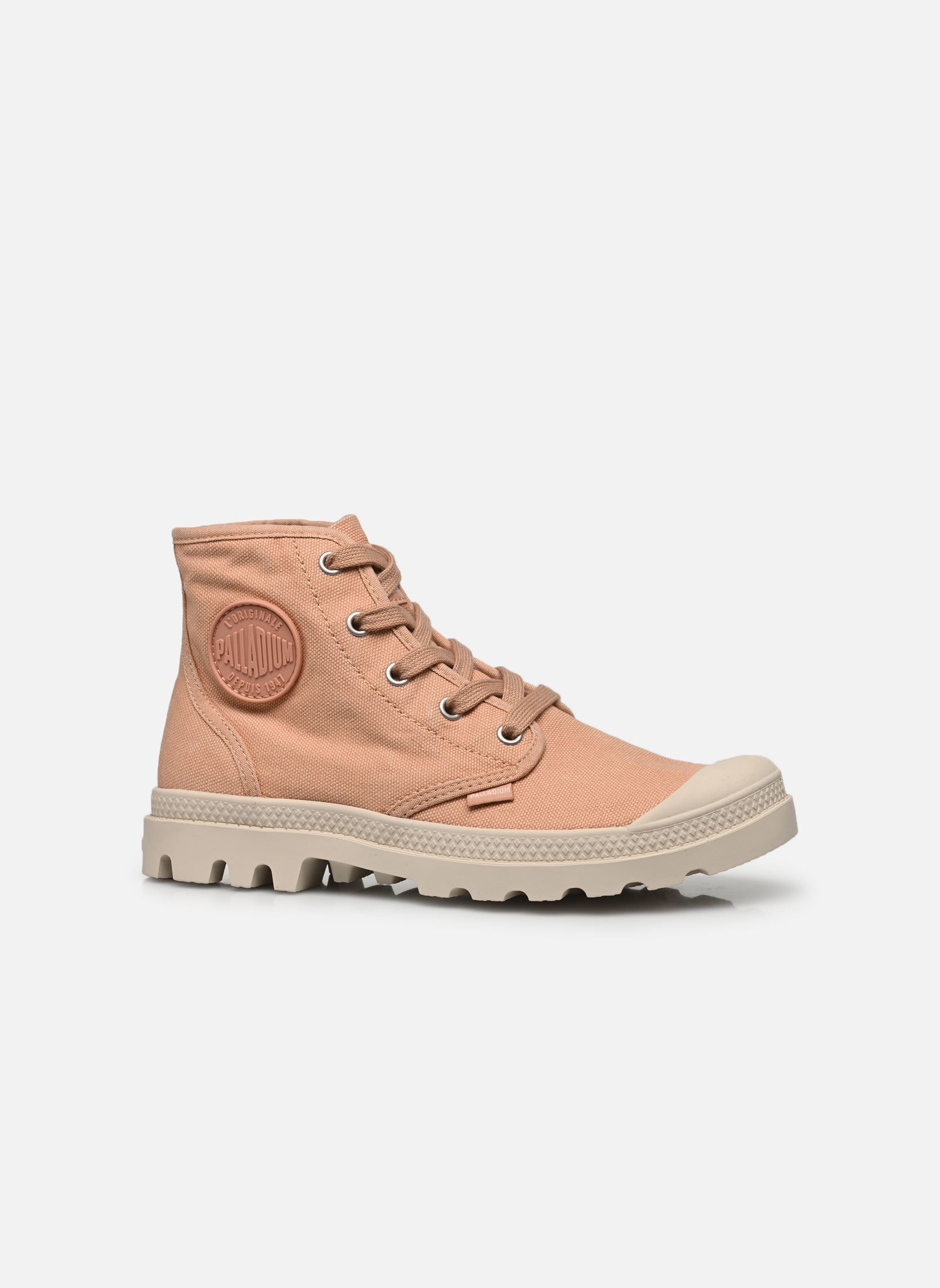 Sneakers di tela PAMPA HI donna rosa Palladium Sneakers di tela PAMPA HI donna rosa ROSE STONE